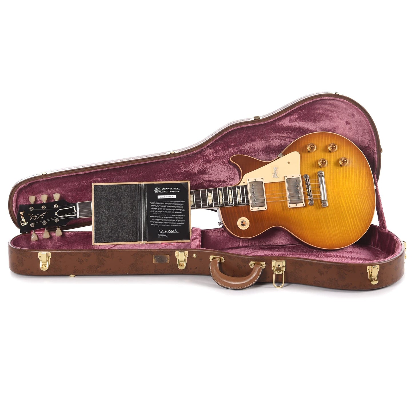 Gibson Custom 60th Anniversary 1959 Les Paul Standard Slow Iced Tea Fade VOS Electric Guitars / Solid Body