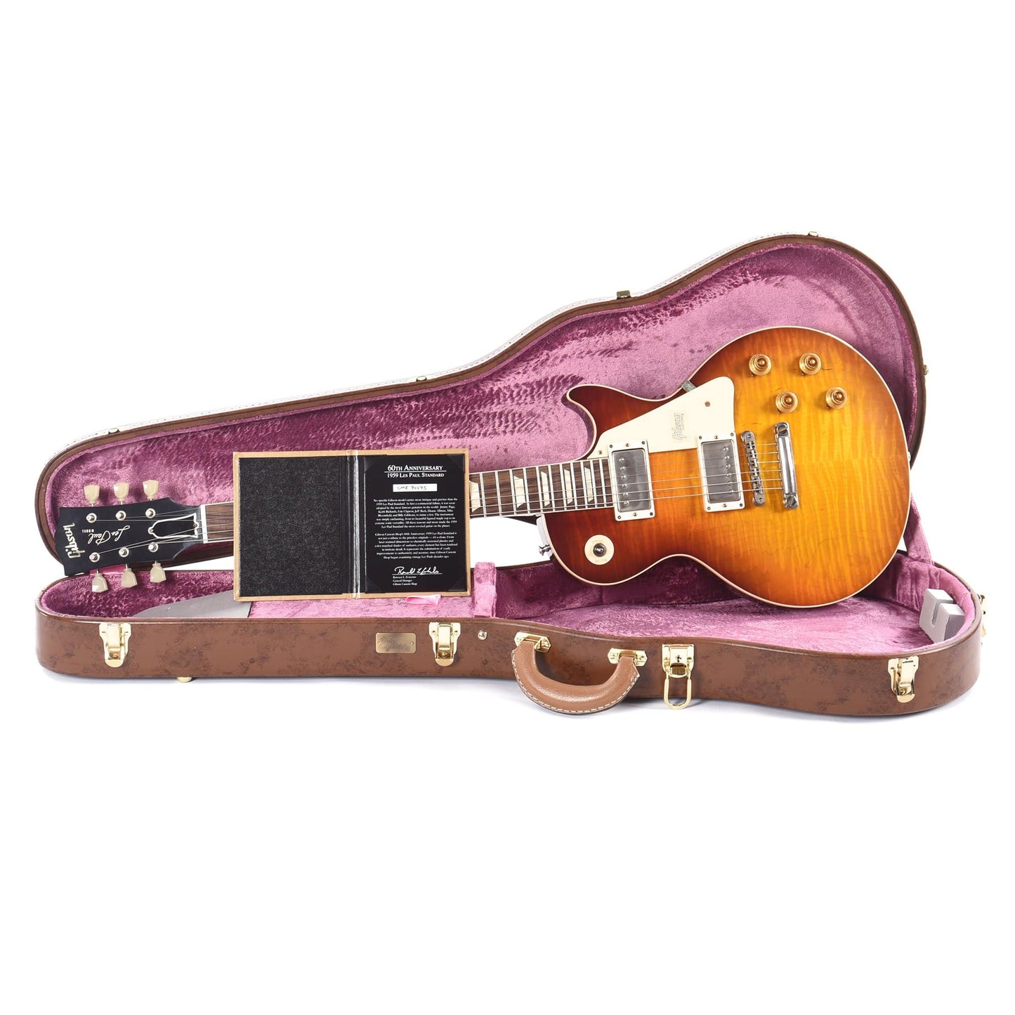 Gibson Custom 60th Anniversary 1959 Les Paul Standard Slow Iced Tea Fade VOS Electric Guitars / Solid Body