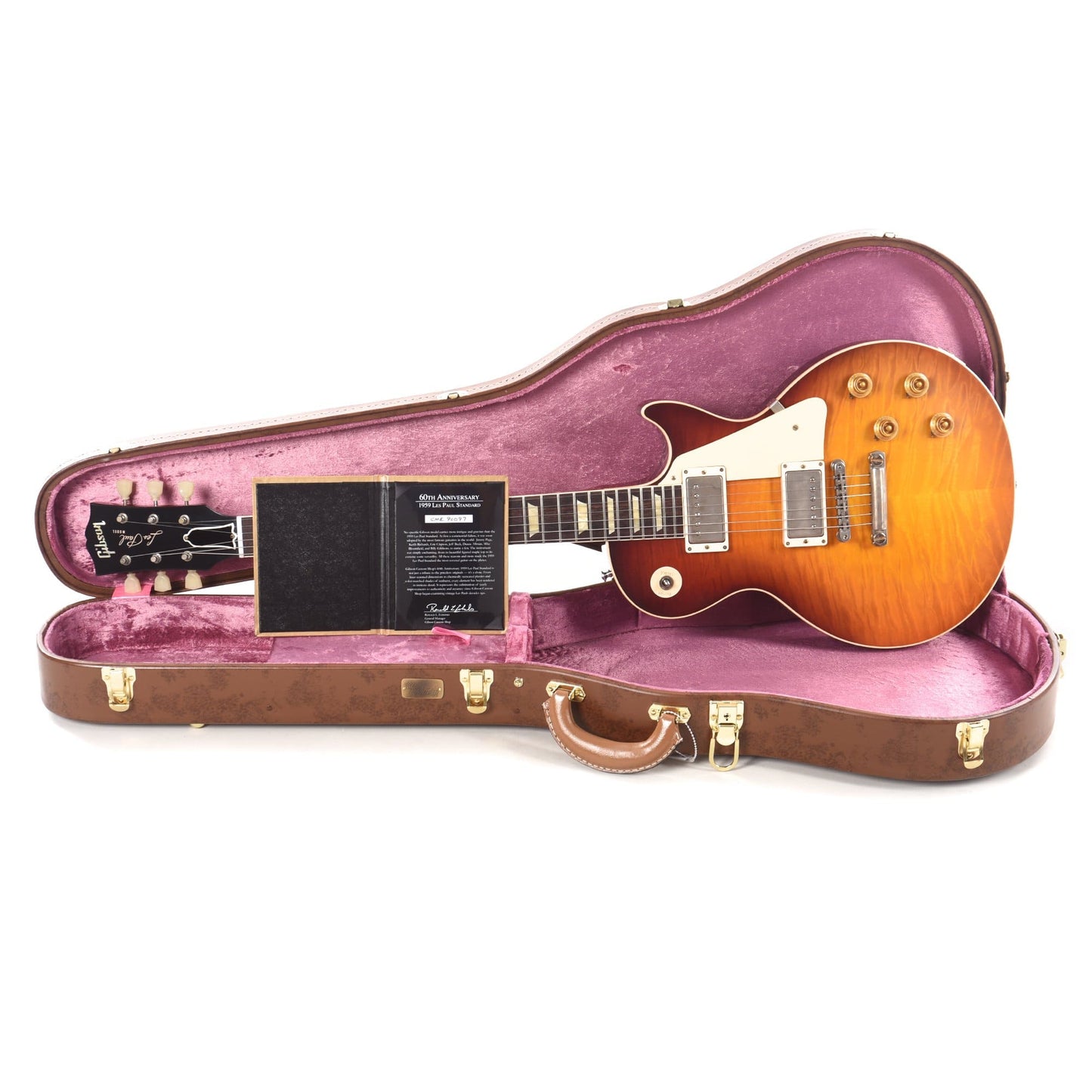 Gibson Custom 60th Anniversary 1959 Les Paul Standard Slow Iced Tea Fade VOS Electric Guitars / Solid Body