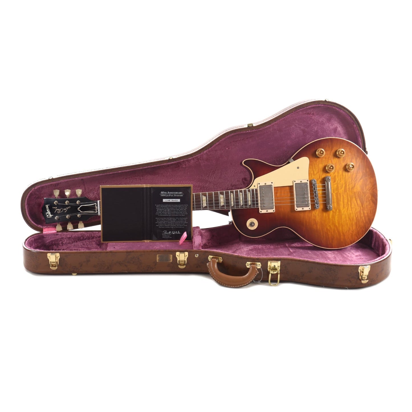 Gibson Custom 60th Anniversary 1959 Les Paul Standard Slow Iced Tea Fade VOS Electric Guitars / Solid Body