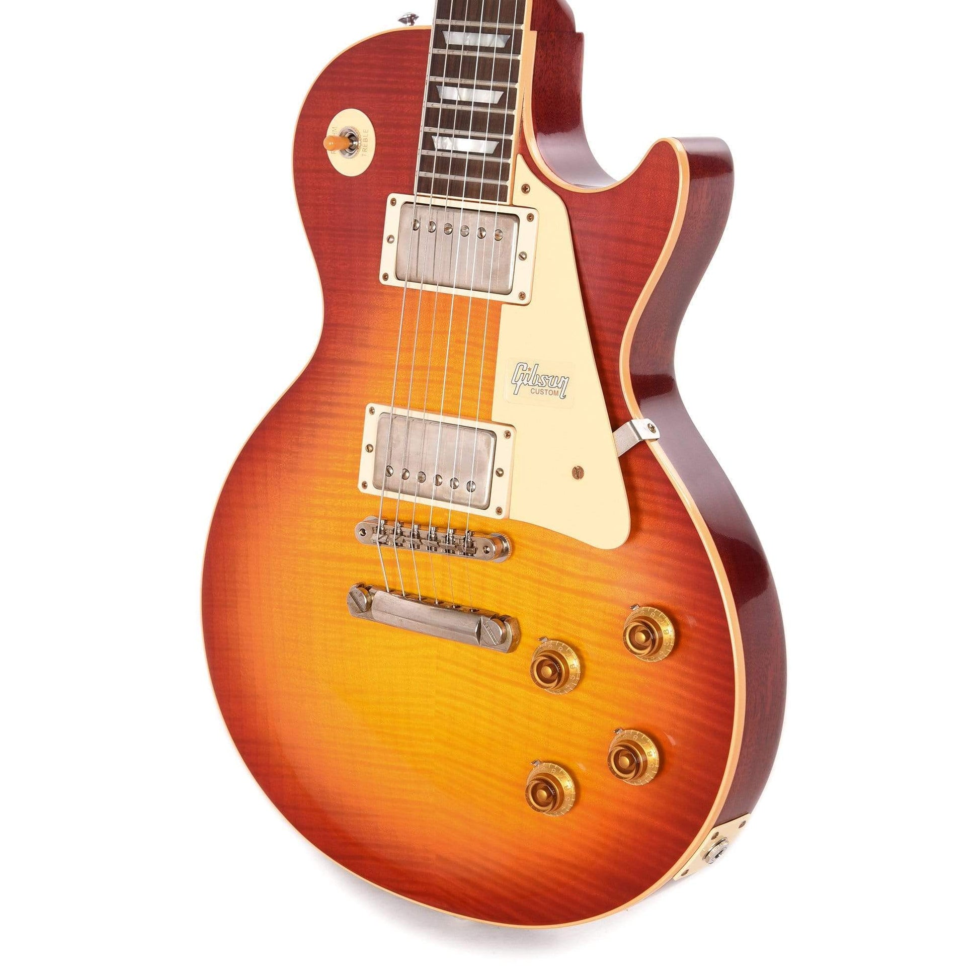 Gibson Custom 60th Anniversary 1959 Les Paul Standard Sunrise Teaburst VOS Electric Guitars / Solid Body