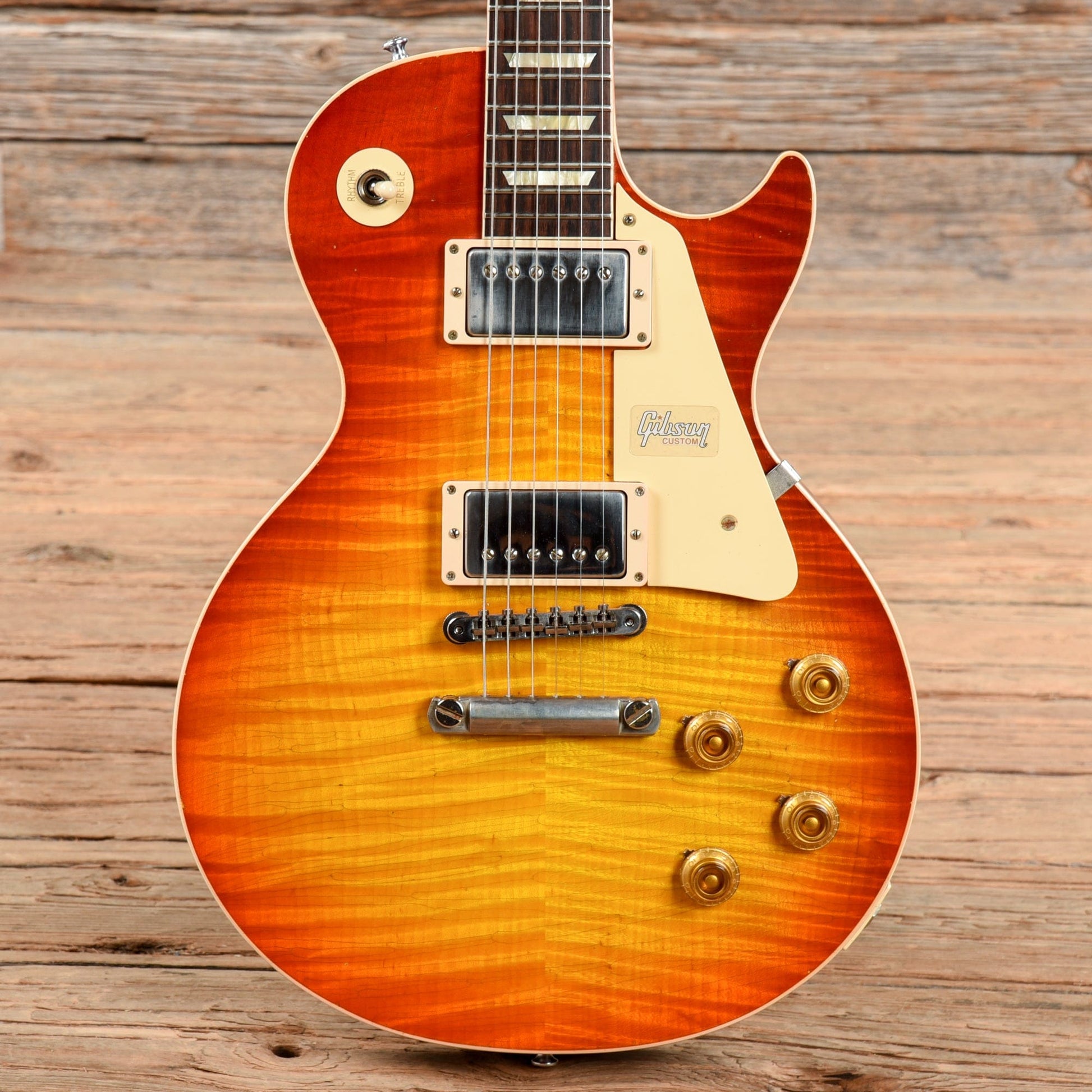 Gibson Custom 60th Anniversary 1959 LP Standard Reissue Lightly Aged Red Sky 2019 Electric Guitars / Solid Body