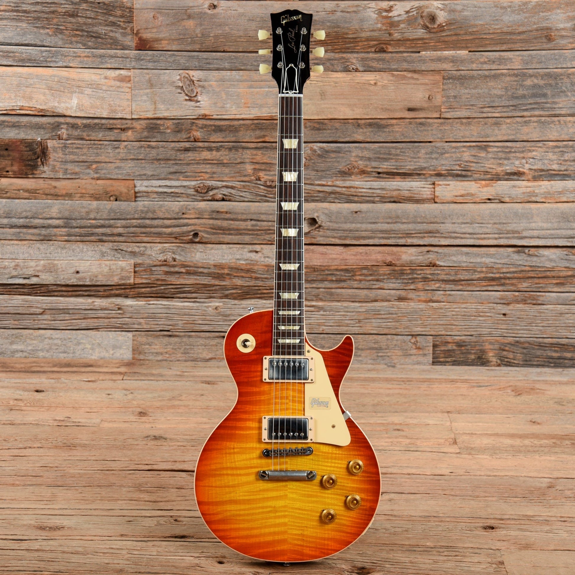 Gibson Custom 60th Anniversary 1959 LP Standard Reissue Lightly Aged Red Sky 2019 Electric Guitars / Solid Body
