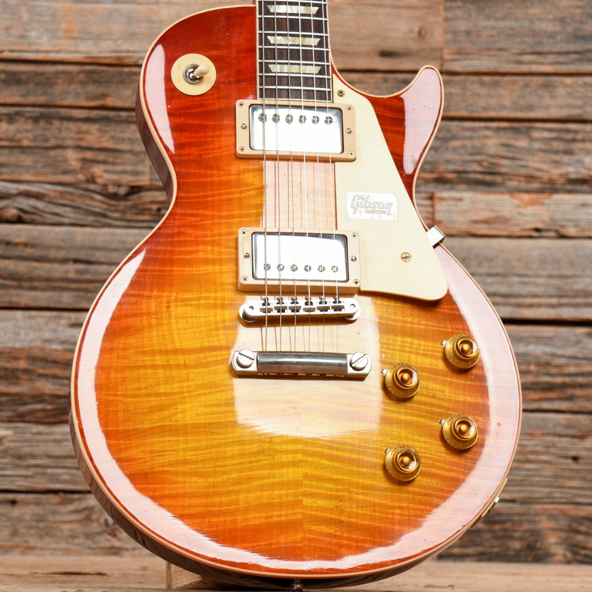 Gibson Custom 60th Anniversary 1959 LP Standard Reissue Lightly Aged Red Sky 2019 Electric Guitars / Solid Body