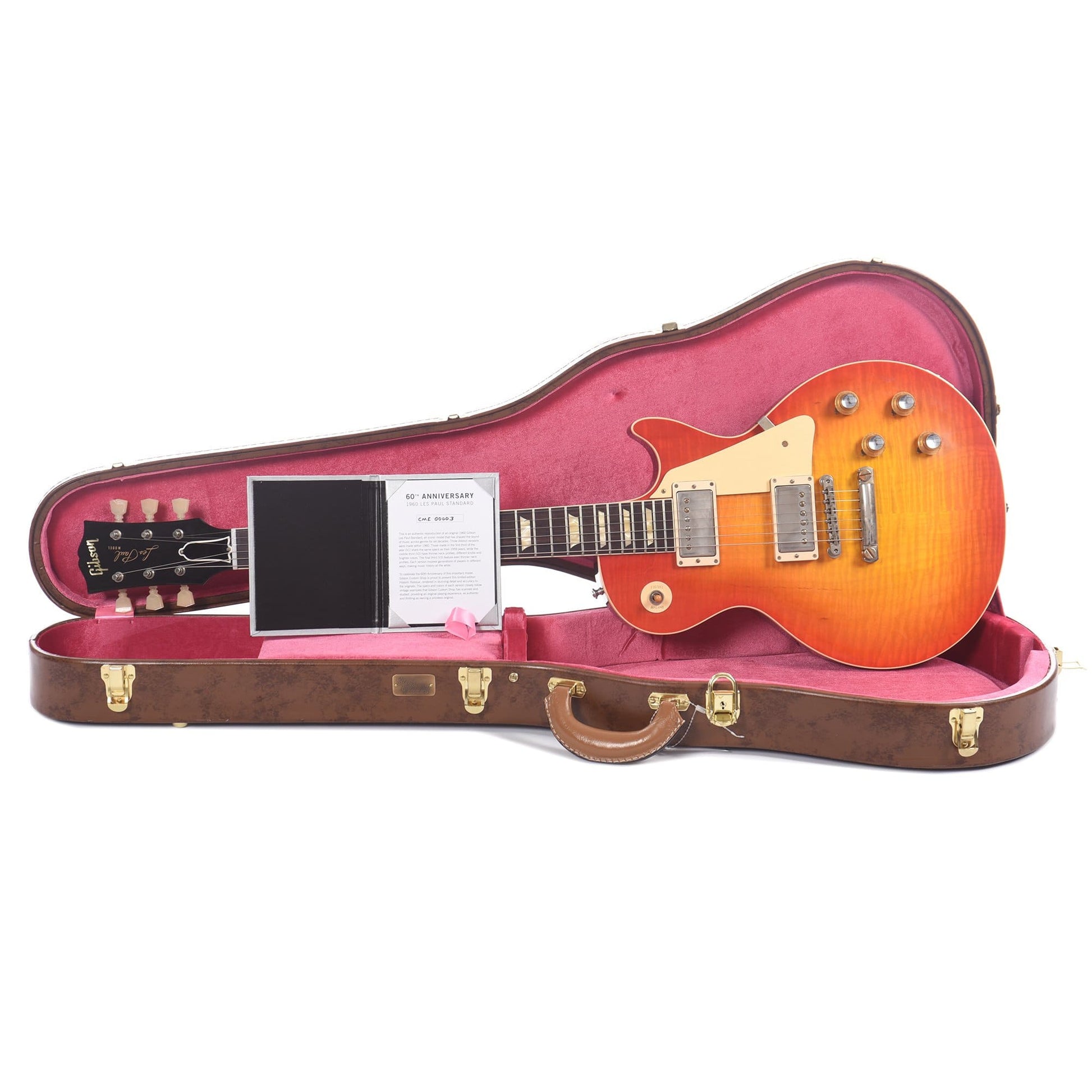 Gibson Custom 60th Anniversary 1960 Les Paul Standard "CME Spec" Orange Lemon Fade VOS w/60 V3 Neck Electric Guitars / Solid Body