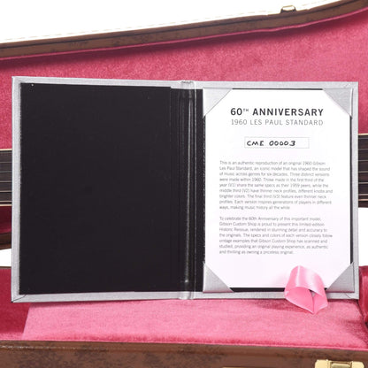 Gibson Custom 60th Anniversary 1960 Les Paul Standard "CME Spec" Orange Lemon Fade VOS w/60 V3 Neck Electric Guitars / Solid Body