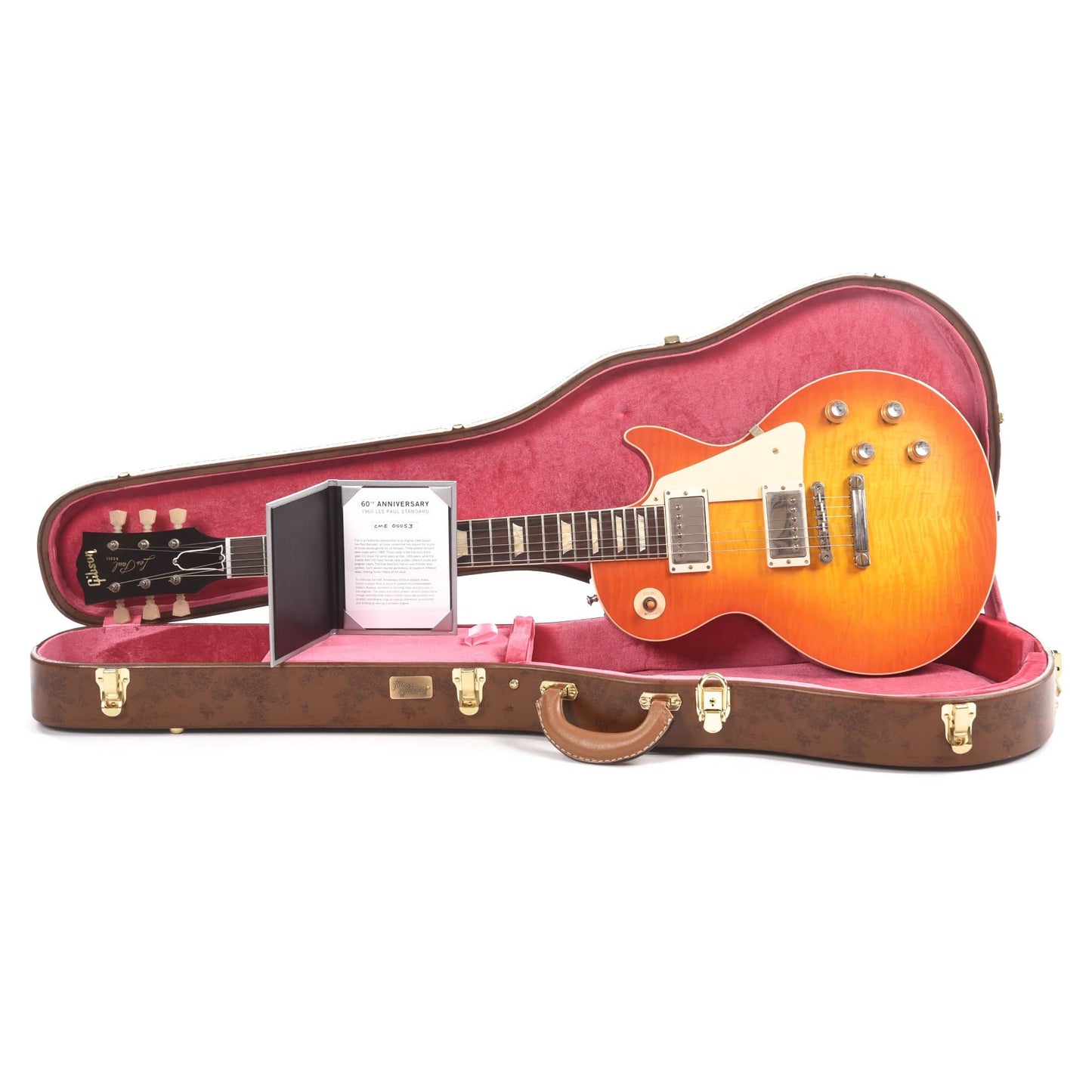 Gibson Custom 60th Anniversary 1960 Les Paul Standard "CME Spec" Orange Lemon Fade VOS w/60 V3 Neck Electric Guitars / Solid Body