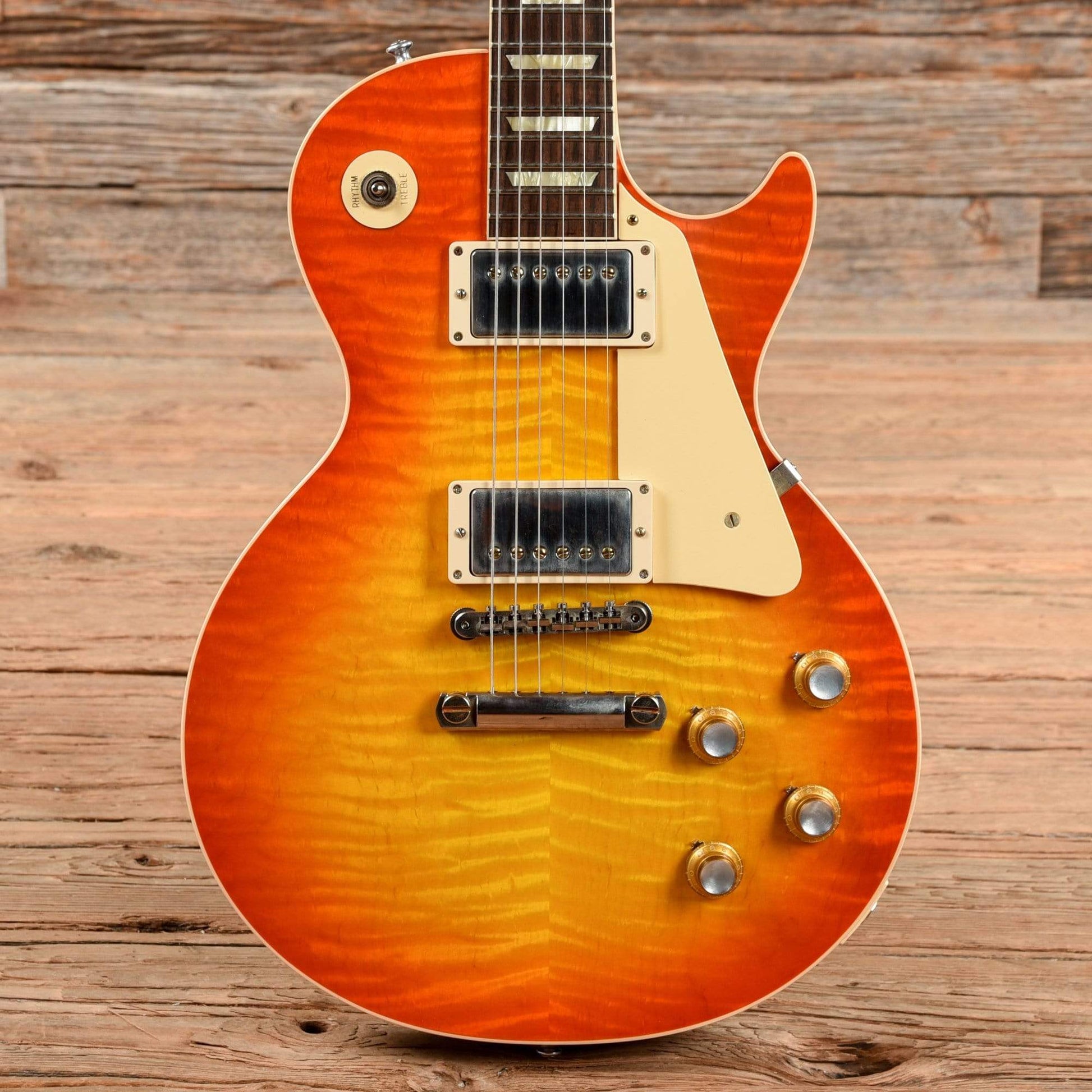 Gibson Custom 60th Anniversary 1960 Les Paul Standard "CME Spec" Orange Lemon Fade VOS w/60 V3 Neck Electric Guitars / Solid Body