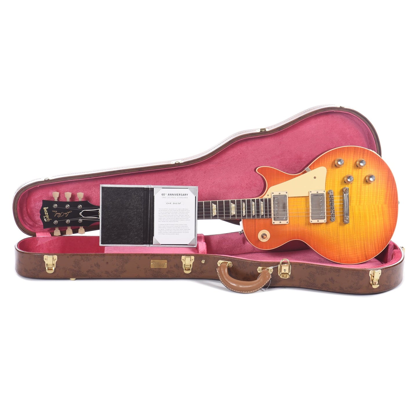 Gibson Custom 60th Anniversary 1960 Les Paul Standard "CME Spec" Orange Lemon Fade VOS w/60 V3 Neck Electric Guitars / Solid Body