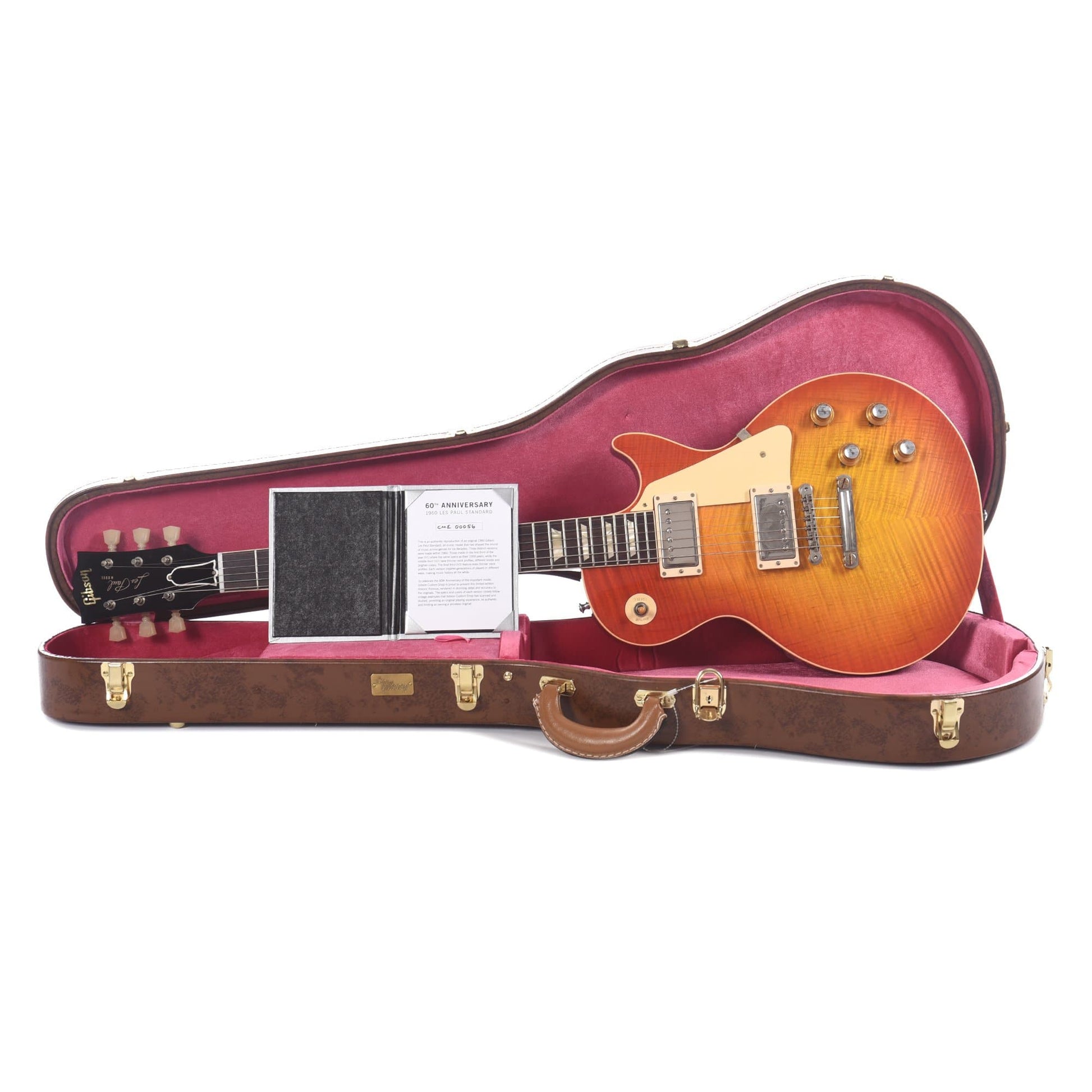 Gibson Custom 60th Anniversary 1960 Les Paul Standard "CME Spec" Orange Lemon Fade VOS w/60 V3 Neck Electric Guitars / Solid Body