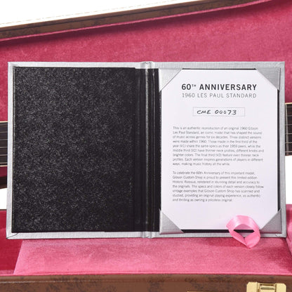 Gibson Custom 60th Anniversary 1960 Les Paul Standard "CME Spec" Orange Lemon Fade VOS w/60 V3 Neck Electric Guitars / Solid Body