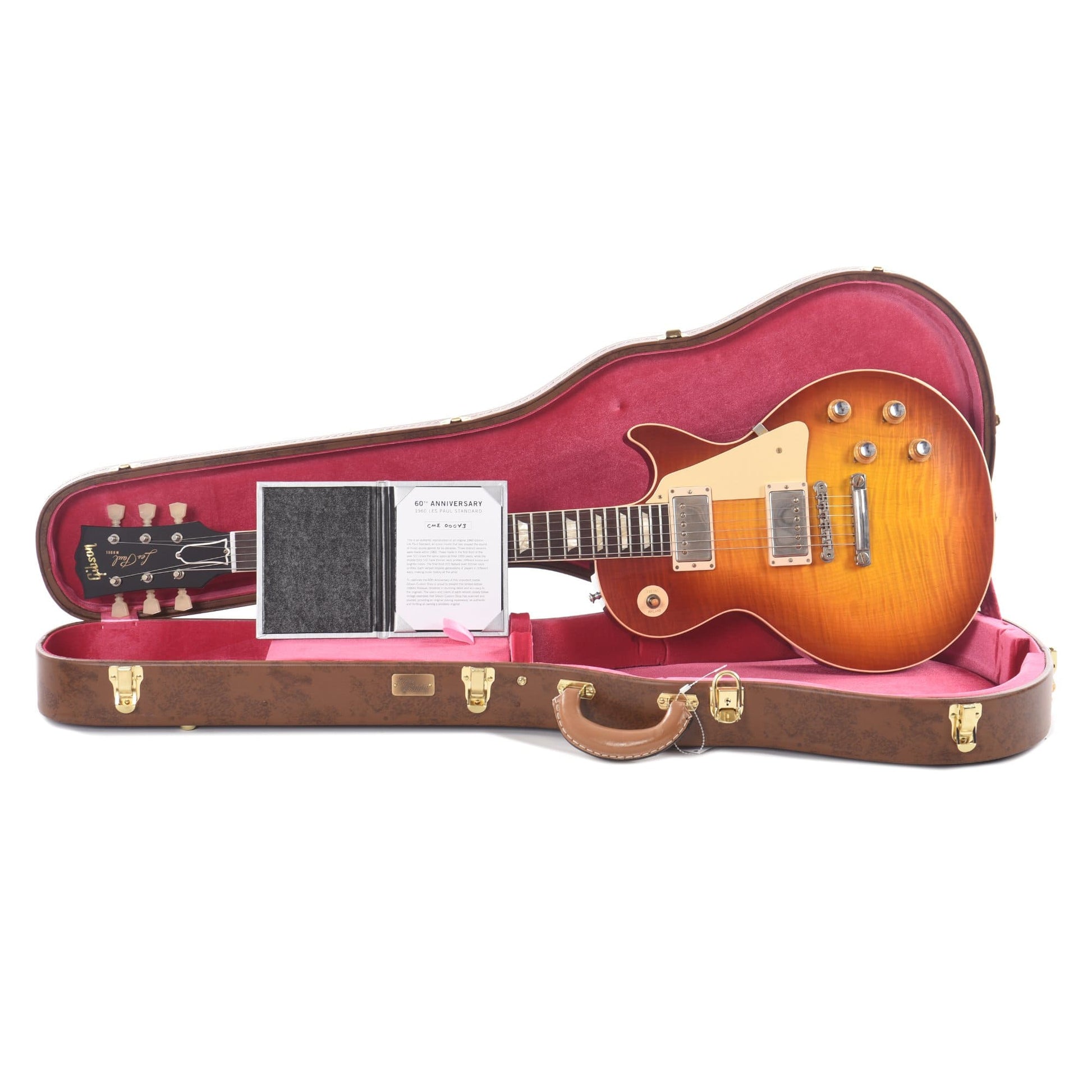 Gibson Custom 60th Anniversary 1960 Les Paul Standard "CME Spec" Tomato Soup Burst VOS w/60 V2 Neck Electric Guitars / Solid Body