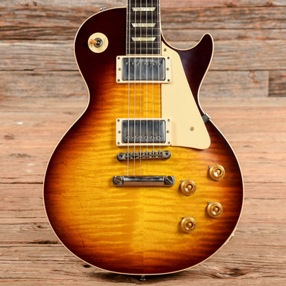 Gibson Custom 60th Anniversary 1960 Les Paul Standard "CME Spec" Washed Bourbon Burst VOS w/60 V2 Neck Electric Guitars / Solid Body