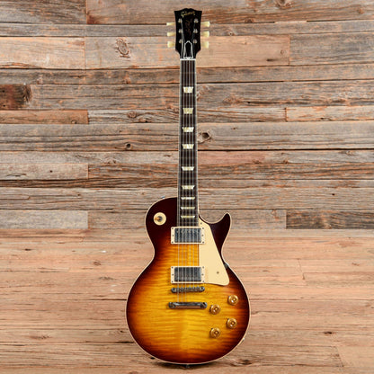 Gibson Custom 60th Anniversary 1960 Les Paul Standard "CME Spec" Washed Bourbon Burst VOS w/60 V2 Neck Electric Guitars / Solid Body