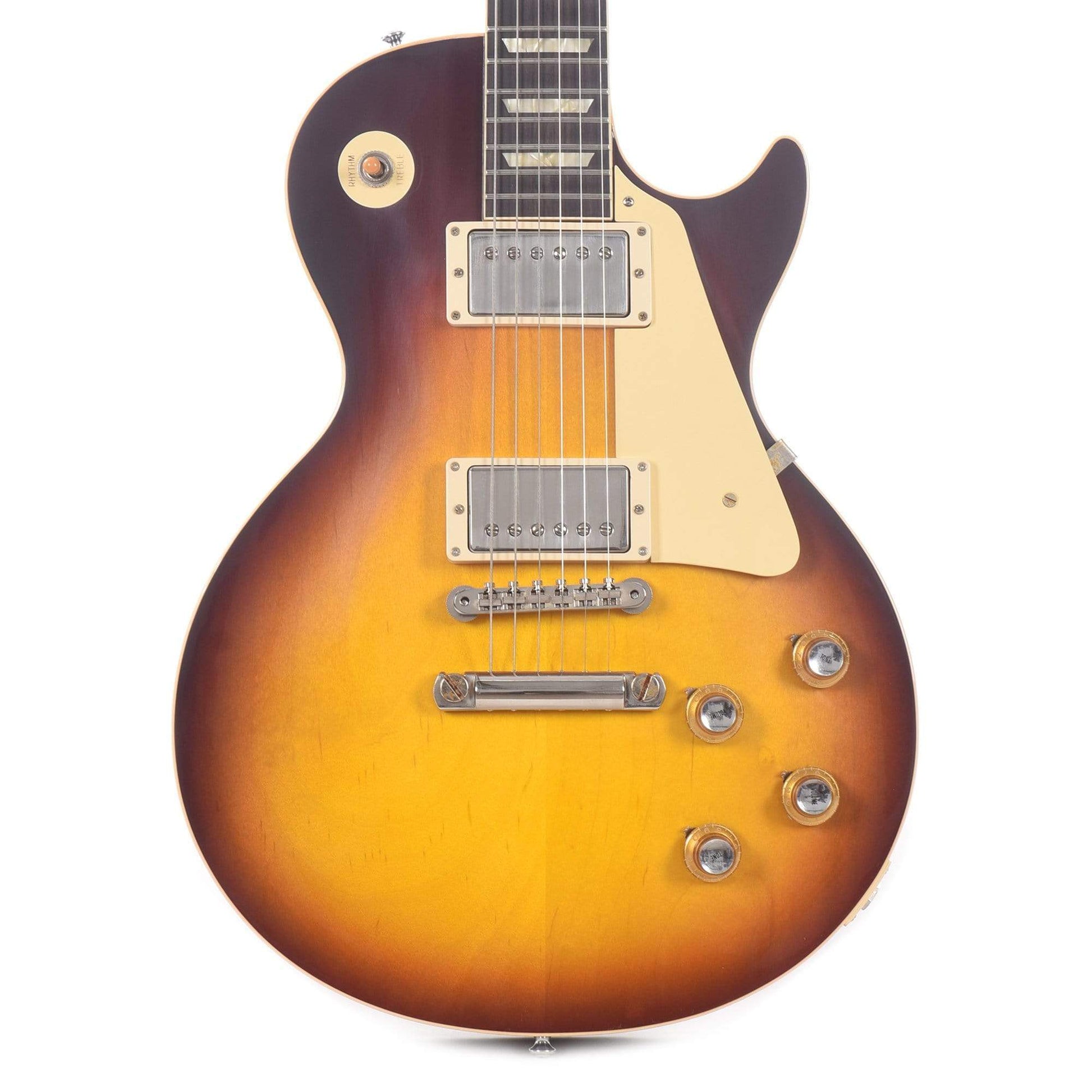 Gibson Custom 60th Anniversary 1960 Les Paul Standard "CME Spec" Washed Bourbon Burst VOS w/60 V2 Neck Electric Guitars / Solid Body