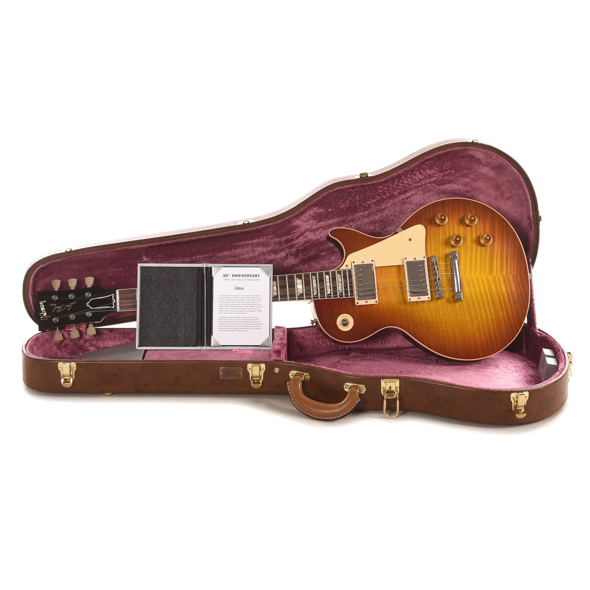 Gibson Custom 60th Anniversary 1960 Les Paul Standard V1 Antiquity Burst VOS 2020 Electric Guitars / Solid Body