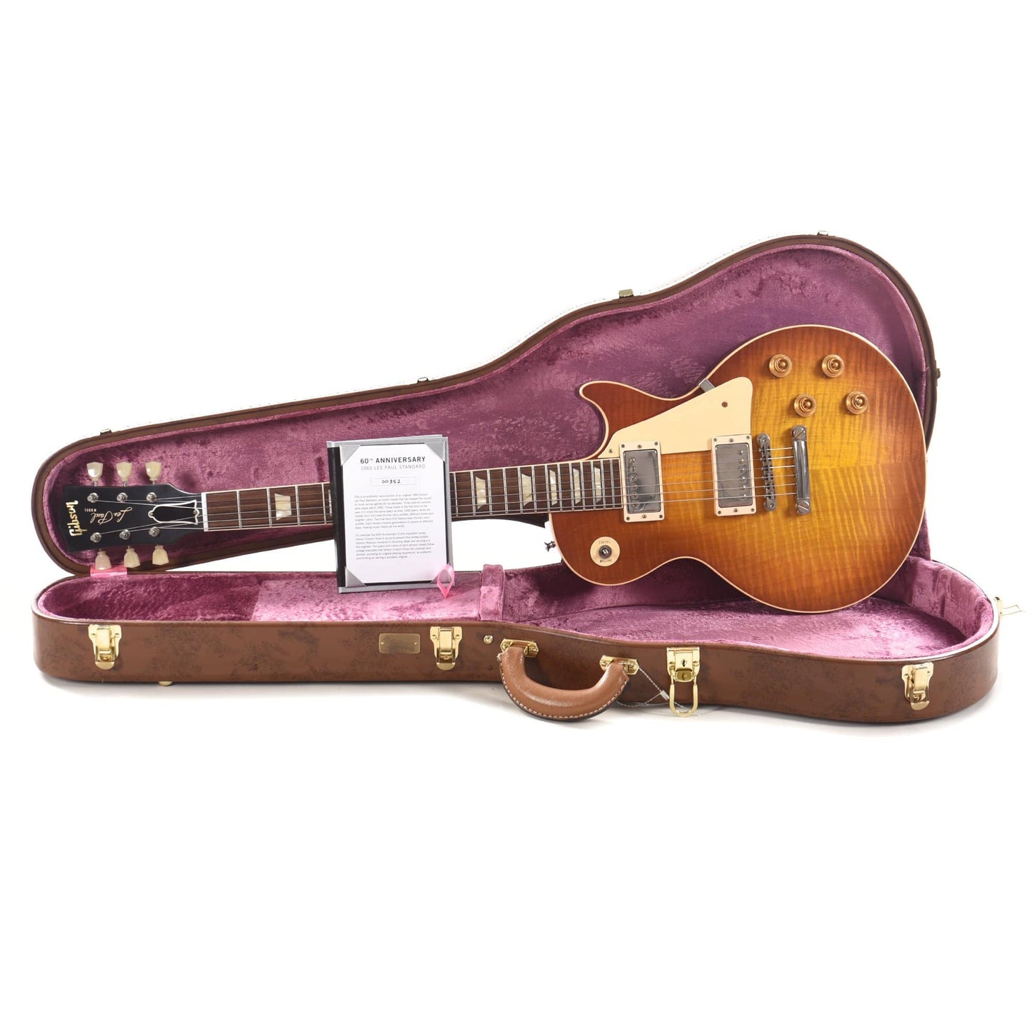 Gibson Custom 60th Anniversary 1960 Les Paul Standard V1 Antiquity Burst VOS 2020 Electric Guitars / Solid Body
