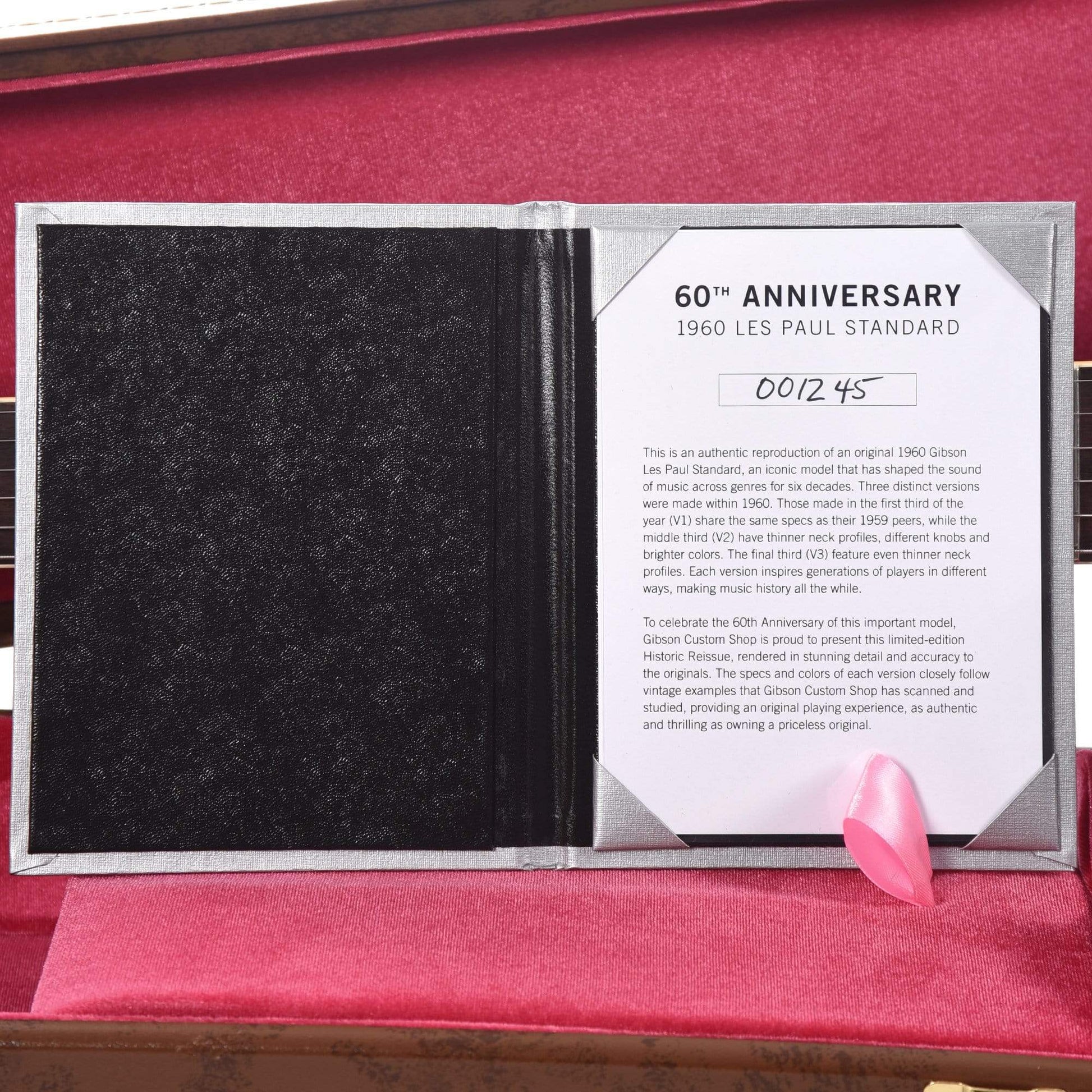 Gibson Custom 60th Anniversary 1960 Les Paul Standard V1 Antiquity Burst VOS 2020 Electric Guitars / Solid Body