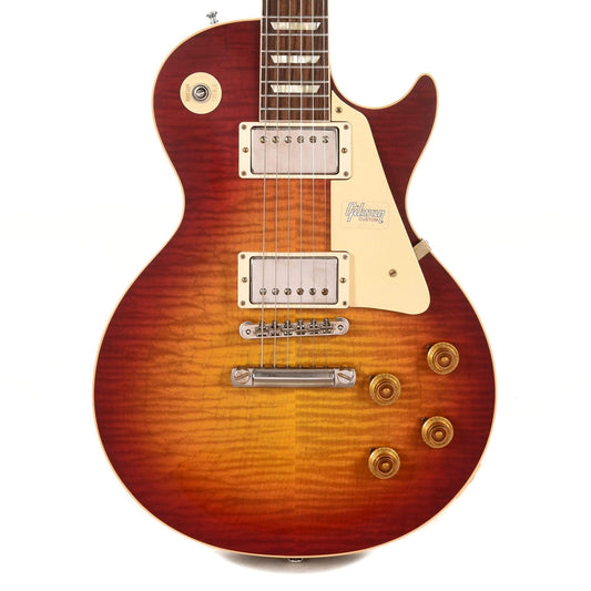 Gibson Custom 60th Anniversary 1960 Les Paul Standard V1 Deep Cherry Sunburst VOS 2020 Electric Guitars / Solid Body