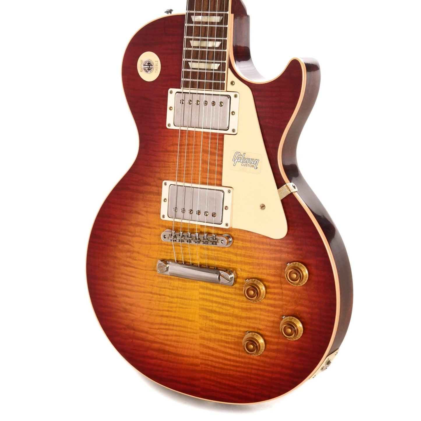 Gibson Custom 60th Anniversary 1960 Les Paul Standard V1 Deep Cherry Sunburst VOS 2020 Electric Guitars / Solid Body