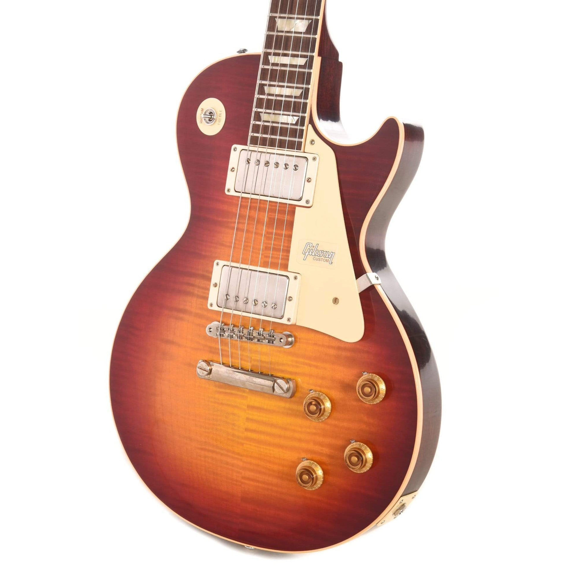 Gibson Custom 60th Anniversary 1960 Les Paul Standard V1 Deep Cherry Sunburst VOS 2020 Electric Guitars / Solid Body