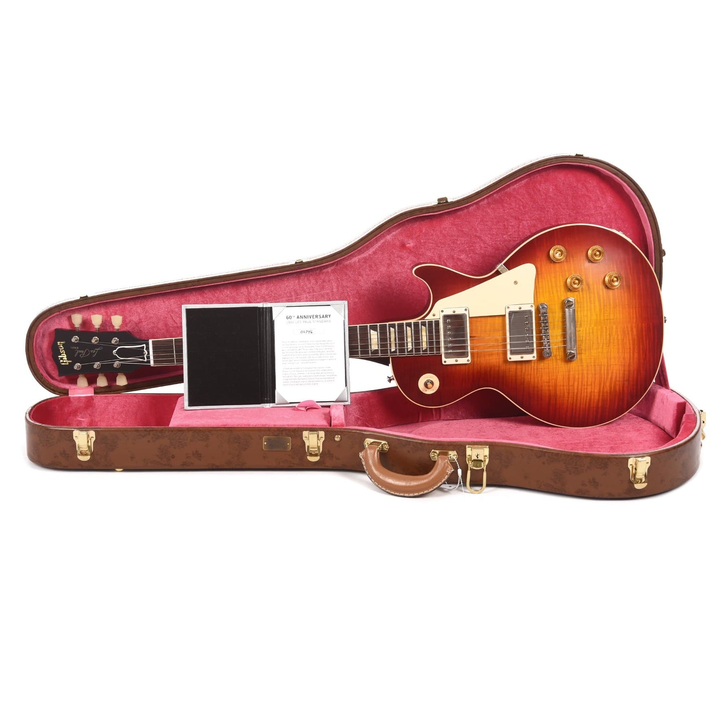 Gibson Custom 60th Anniversary 1960 Les Paul Standard V1 Deep Cherry Sunburst VOS 2020 Electric Guitars / Solid Body