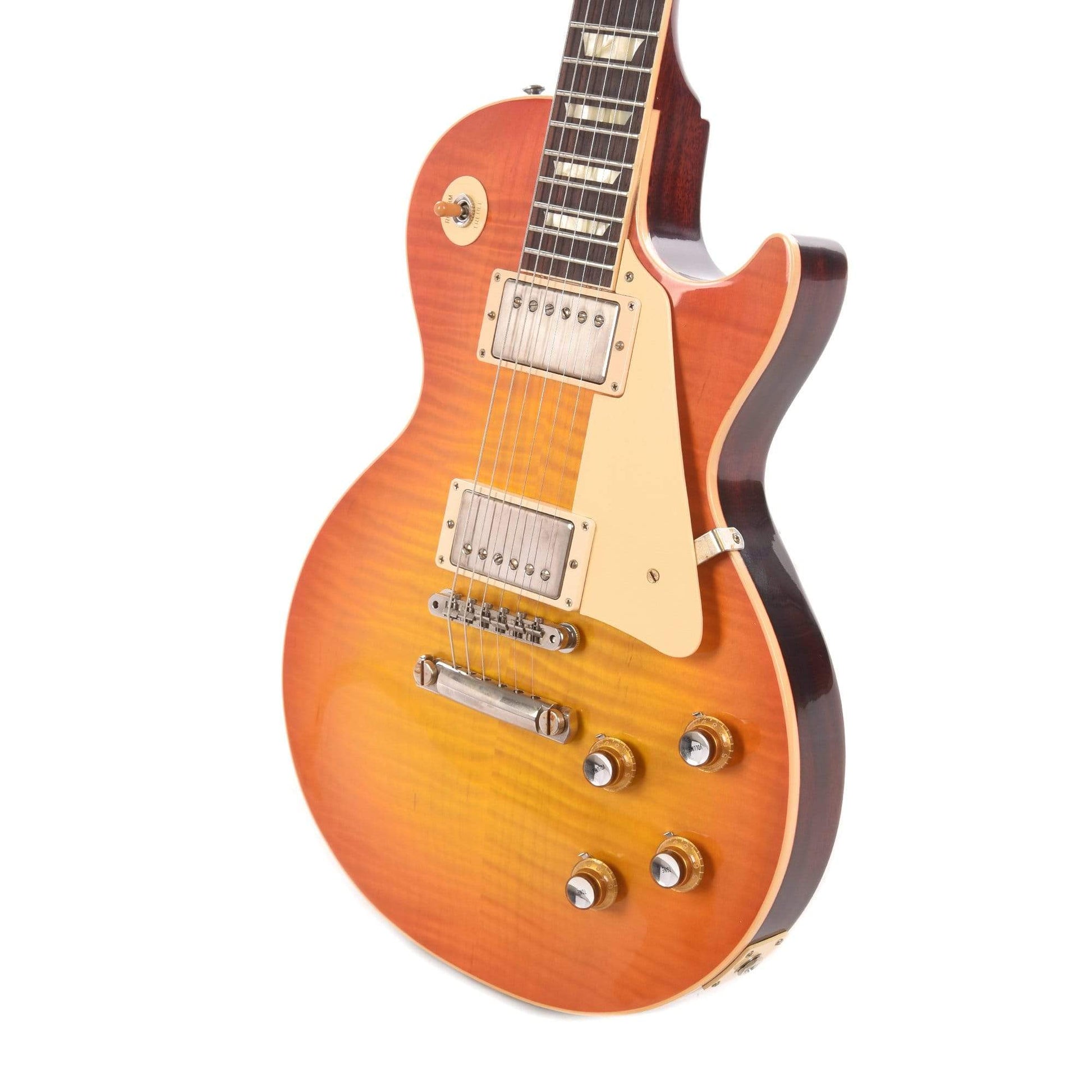 Gibson Custom 60th Anniversary 1960 Les Paul Standard V2 Orange Lemon Fade VOS 2020 Electric Guitars / Solid Body