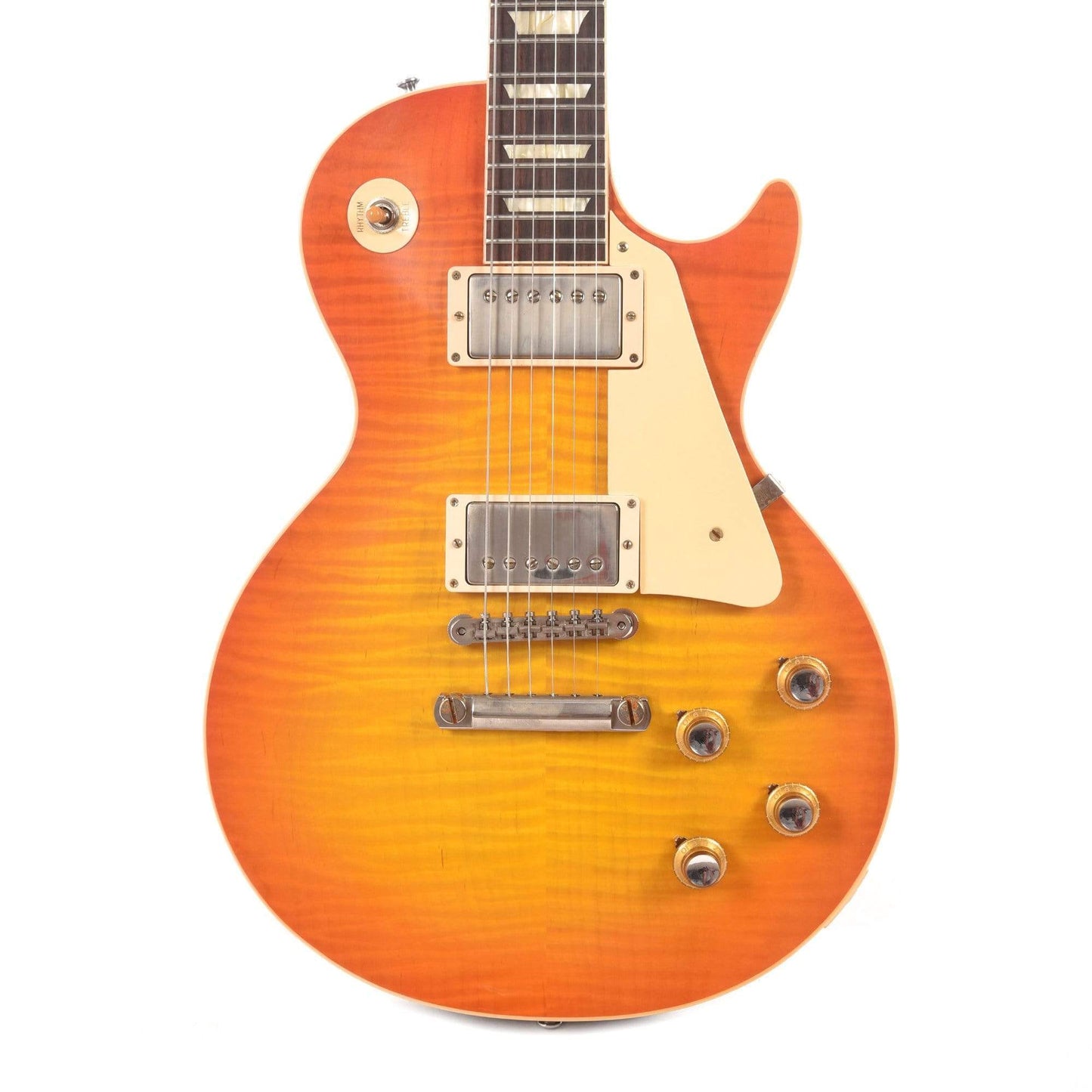 Gibson Custom 60th Anniversary 1960 Les Paul Standard V2 Orange Lemon Fade VOS 2020 Electric Guitars / Solid Body