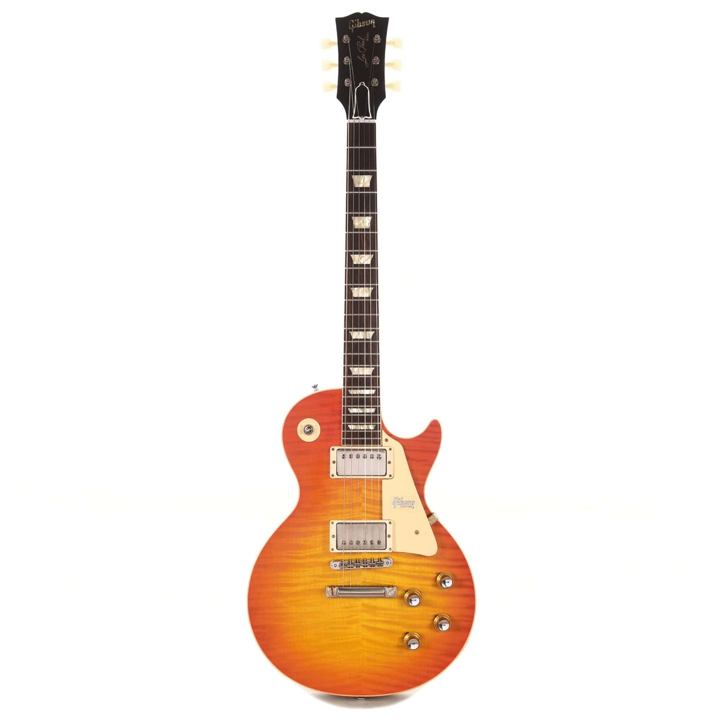 Gibson Custom 60th Anniversary 1960 Les Paul Standard V2 Orange Lemon Fade VOS 2020 Electric Guitars / Solid Body