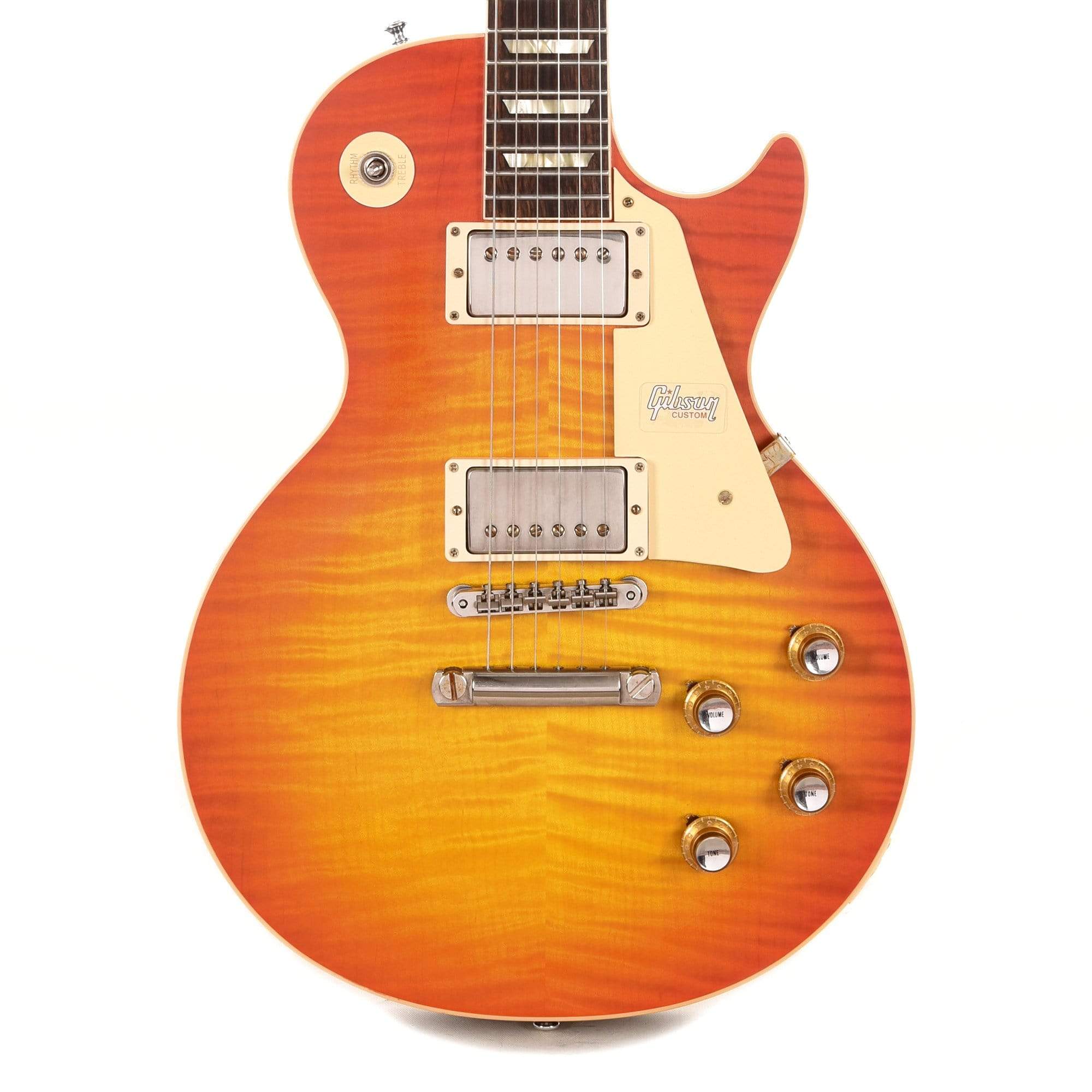 Gibson Custom 60th Anniversary 1960 Les Paul Standard V2 Orange Lemon Fade VOS 2020 Electric Guitars / Solid Body