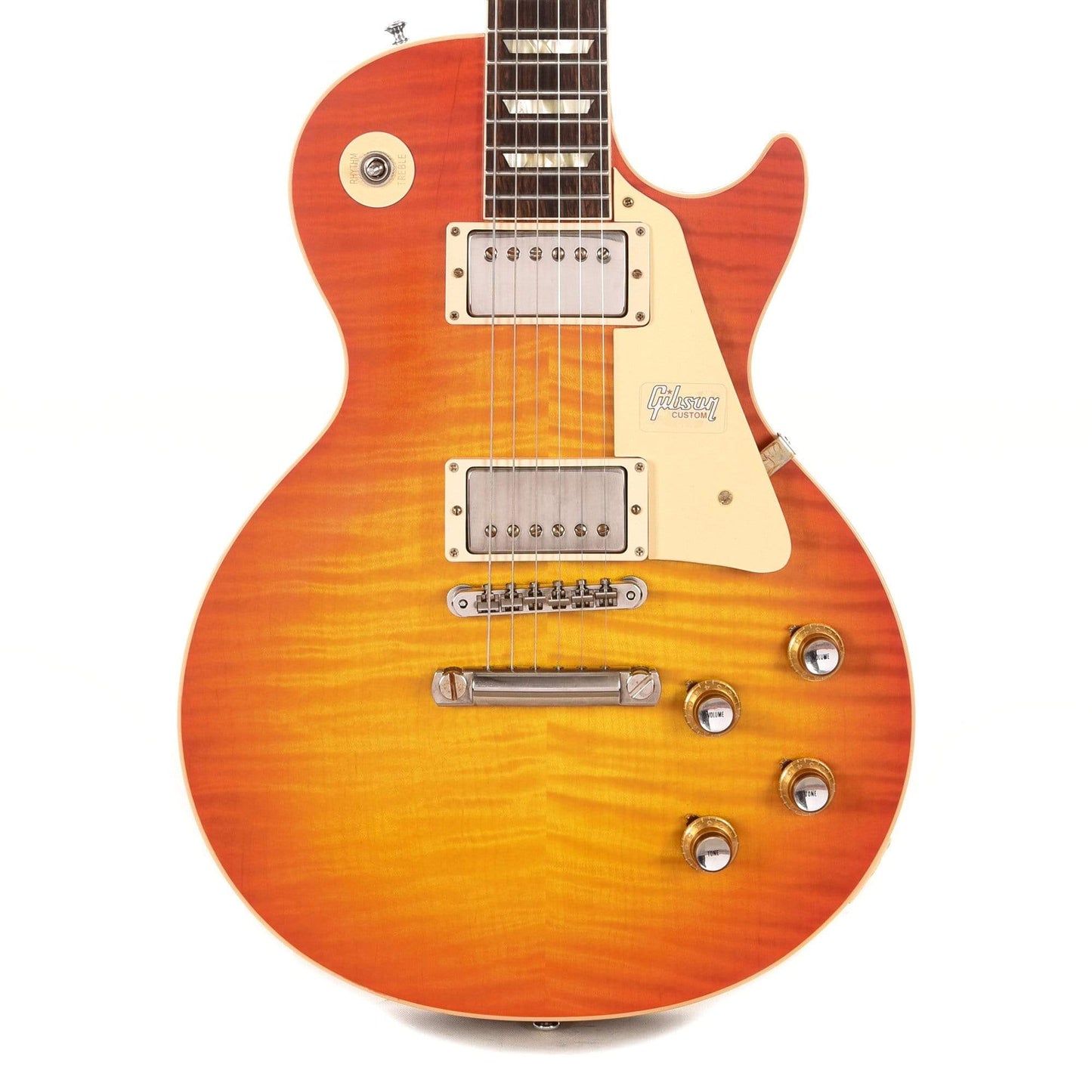 Gibson Custom 60th Anniversary 1960 Les Paul Standard V2 Orange Lemon Fade VOS 2020 Electric Guitars / Solid Body
