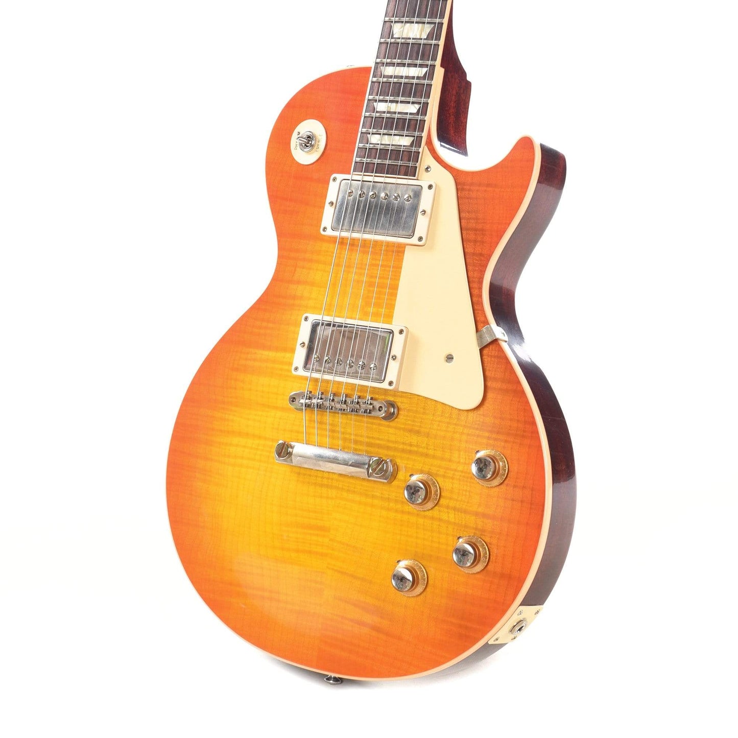 Gibson Custom 60th Anniversary 1960 Les Paul Standard V2 Orange Lemon Fade VOS 2020 Electric Guitars / Solid Body