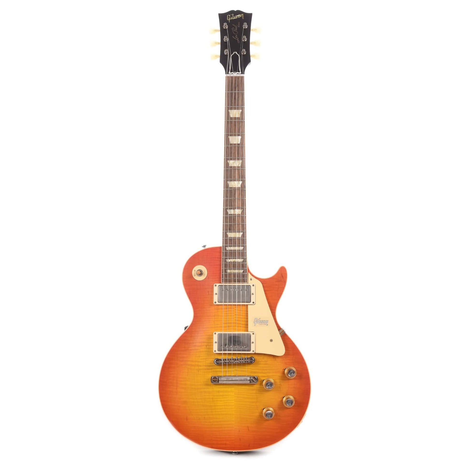 Gibson Custom 60th Anniversary 1960 Les Paul Standard V2 Orange Lemon Fade VOS NAMM 2020 Electric Guitars / Solid Body