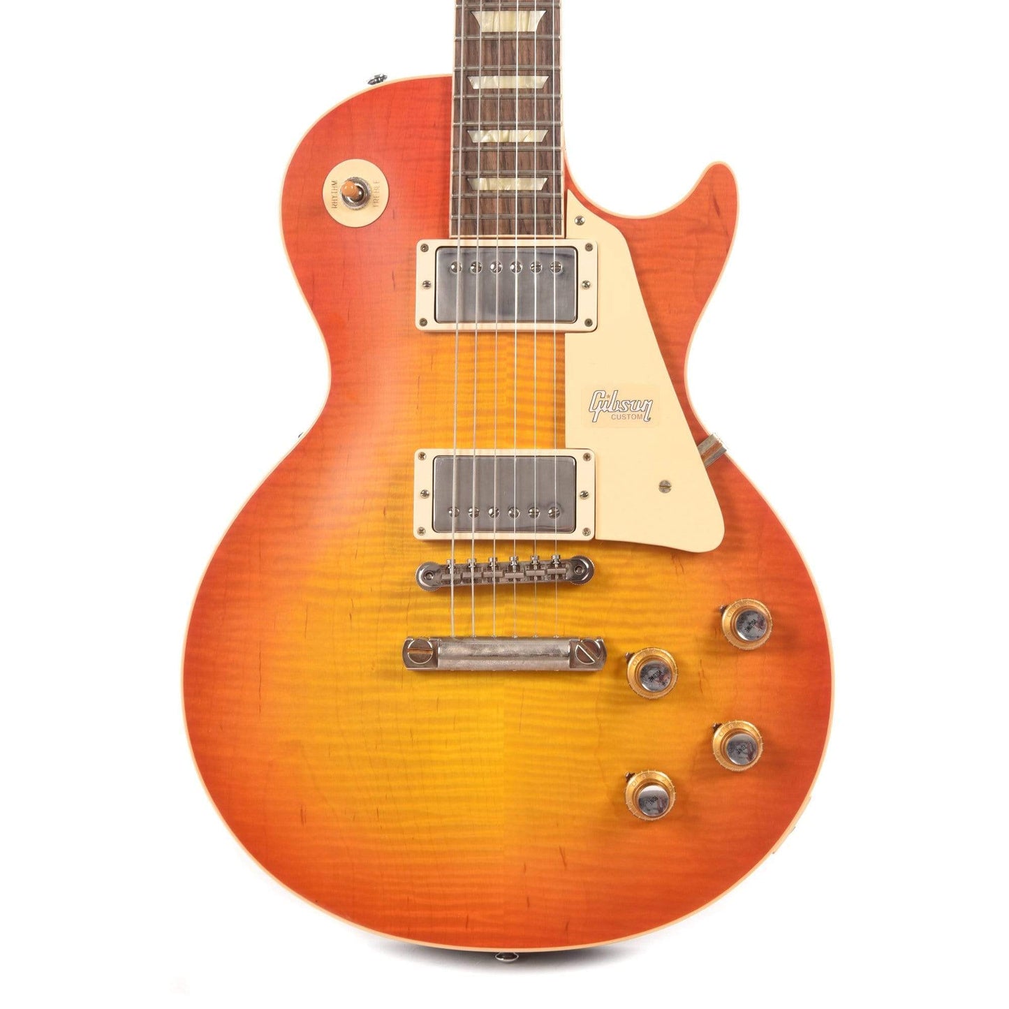 Gibson Custom 60th Anniversary 1960 Les Paul Standard V2 Orange Lemon Fade VOS NAMM 2020 Electric Guitars / Solid Body