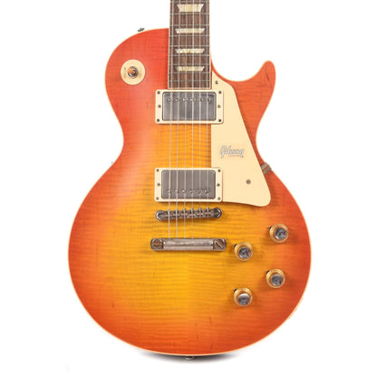 Gibson Custom 60th Anniversary 1960 Les Paul Standard V2 Orange Lemon Fade VOS NAMM 2020 Electric Guitars / Solid Body