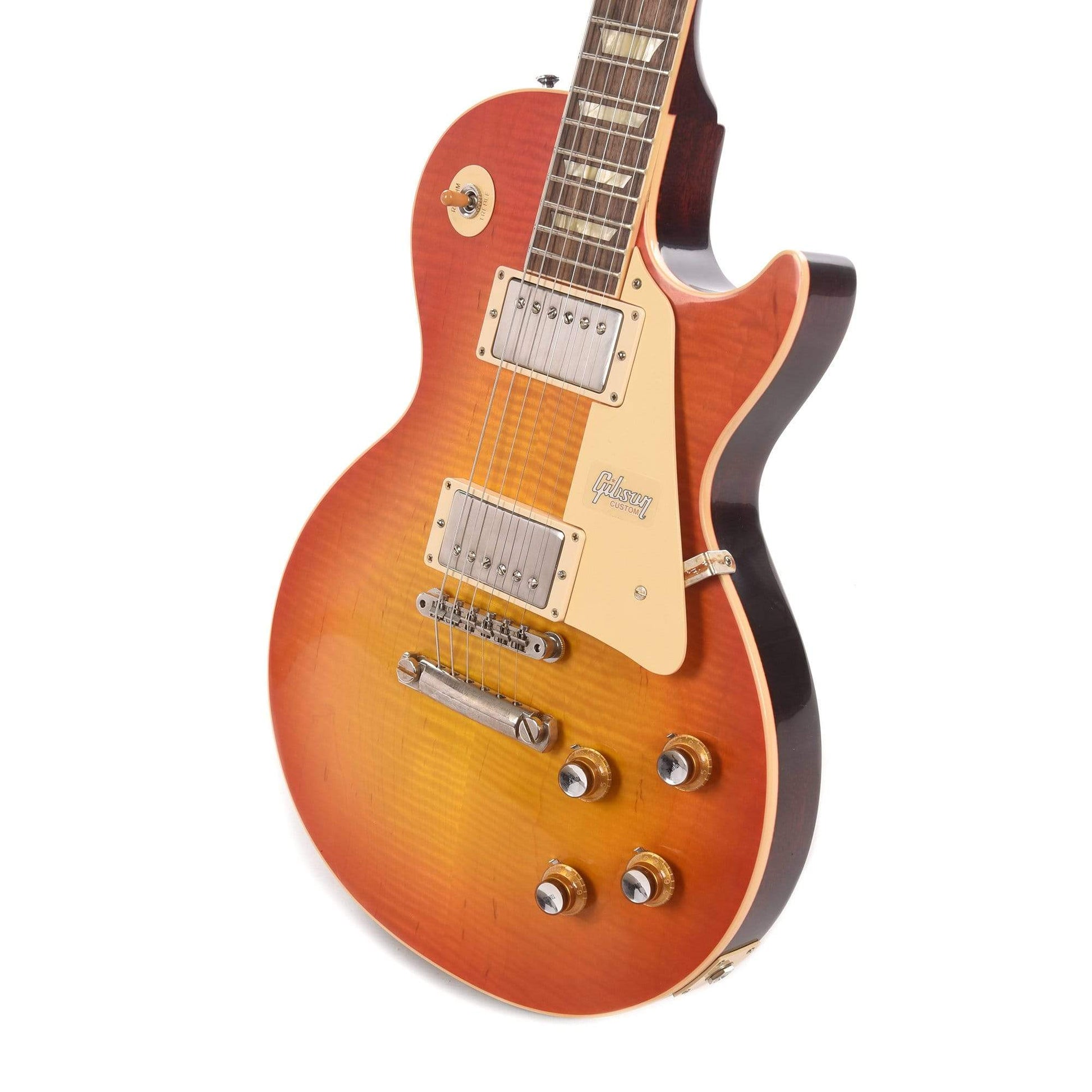 Gibson Custom 60th Anniversary 1960 Les Paul Standard V2 Orange Lemon Fade VOS NAMM 2020 Electric Guitars / Solid Body