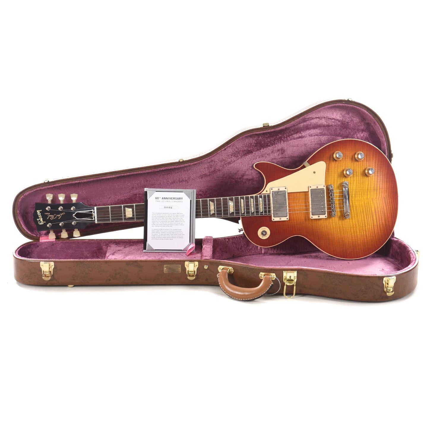 Gibson Custom 60th Anniversary 1960 Les Paul Standard V2 Tomato Soup Burst VOS 2020 Electric Guitars / Solid Body