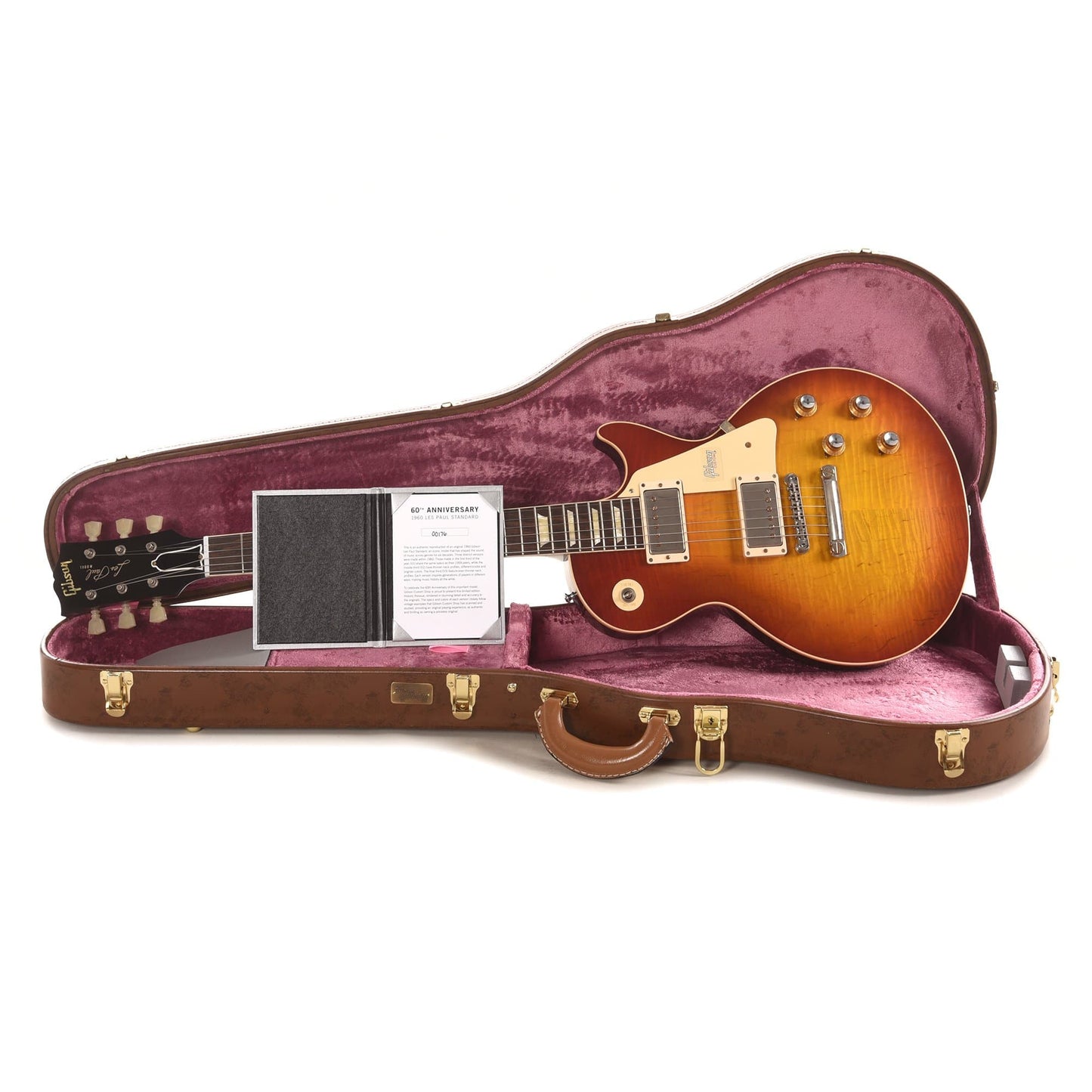 Gibson Custom 60th Anniversary 1960 Les Paul Standard V2 Tomato Soup Burst VOS 2020 Electric Guitars / Solid Body