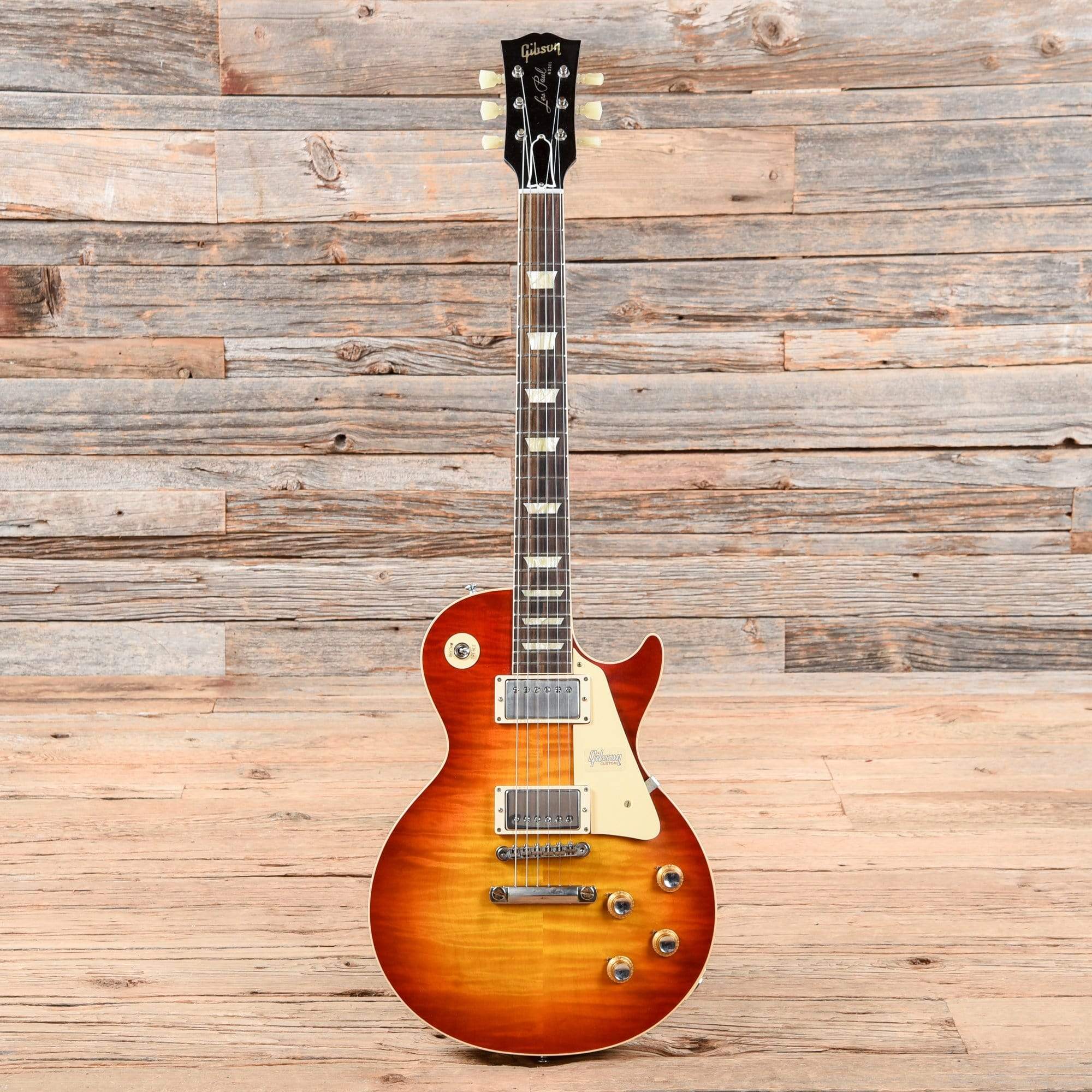 Gibson Custom 60th Anniversary 1960 Les Paul Standard V2 Tomato Soup Burst VOS 2020 Electric Guitars / Solid Body