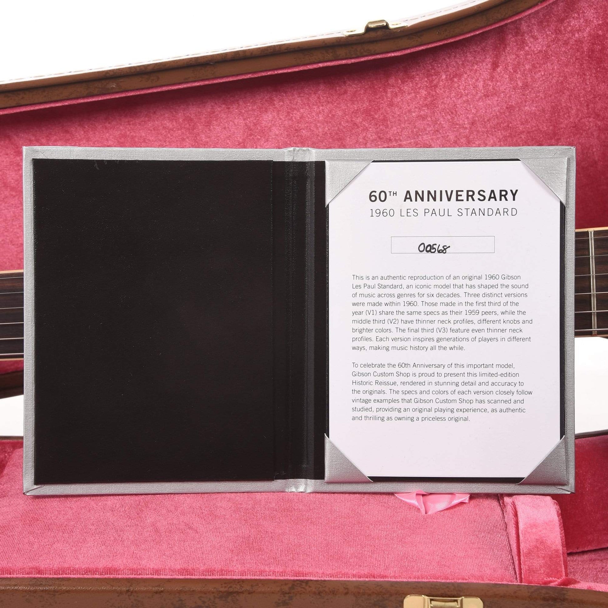 Gibson Custom 60th Anniversary 1960 Les Paul Standard V2 Tomato Soup Burst VOS 2020 Electric Guitars / Solid Body
