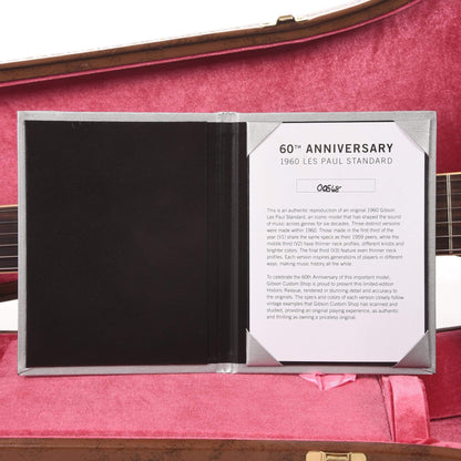Gibson Custom 60th Anniversary 1960 Les Paul Standard V2 Tomato Soup Burst VOS 2020 Electric Guitars / Solid Body