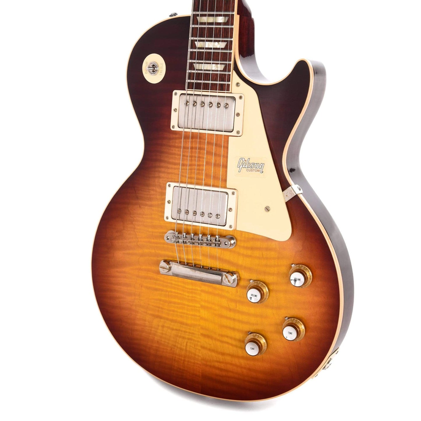 Gibson Custom 60th Anniversary 1960 Les Paul Standard V3 Washed Bourbon Burst VOS 2020 Electric Guitars / Solid Body