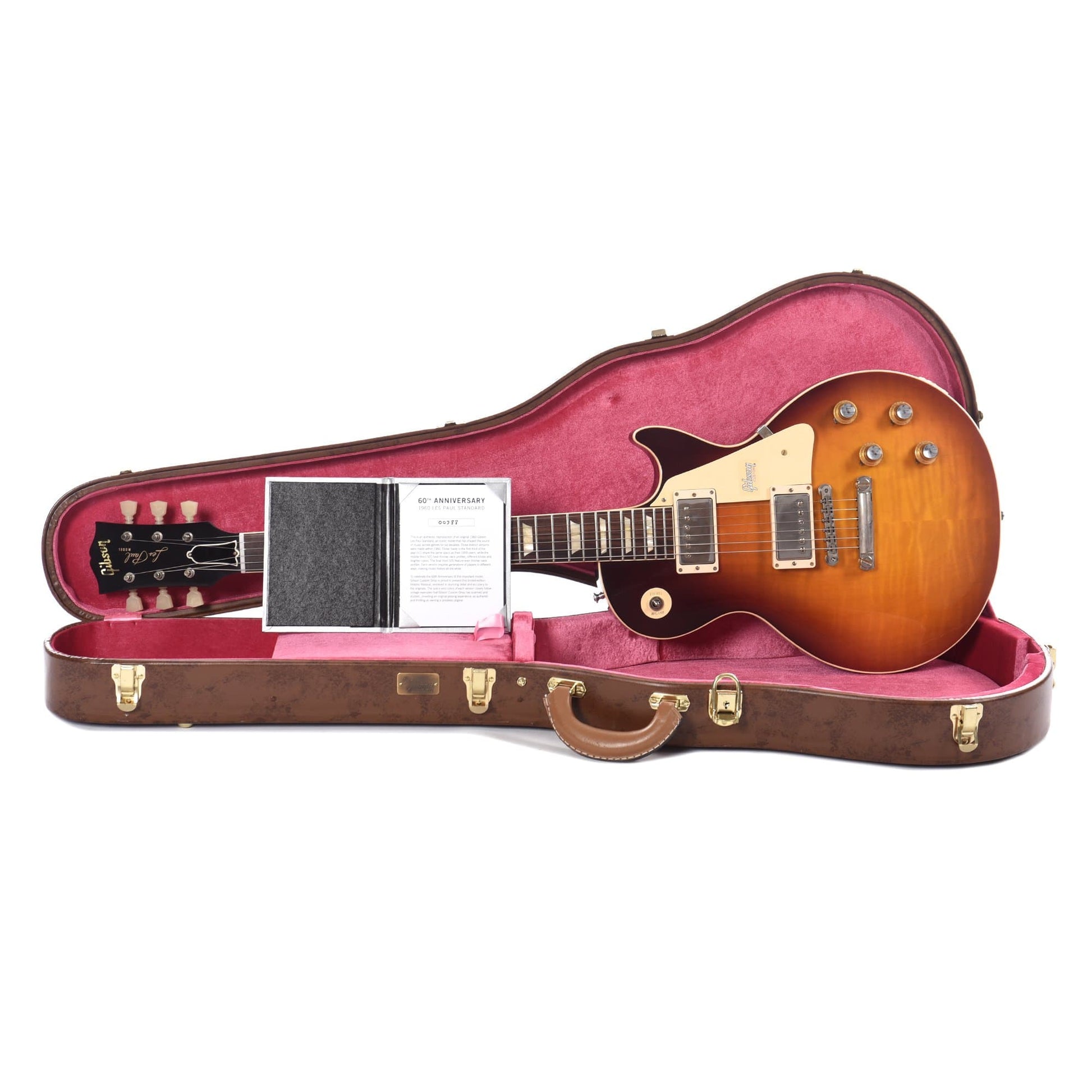 Gibson Custom 60th Anniversary 1960 Les Paul Standard V3 Washed Sunburst VOS 2020 Electric Guitars / Solid Body