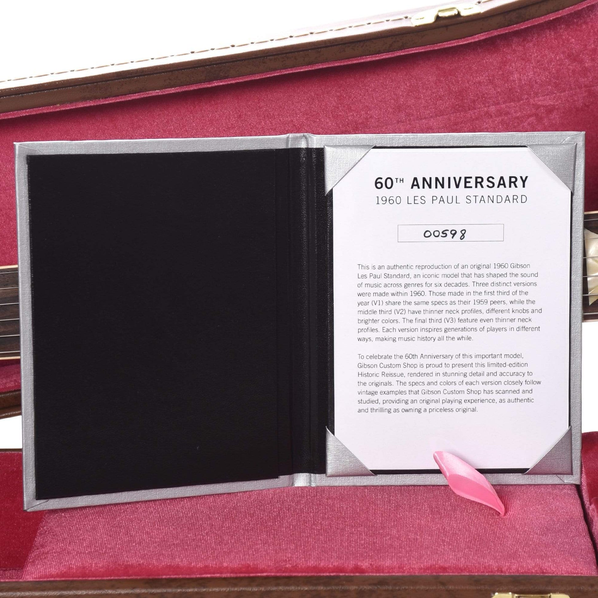 Gibson Custom 60th Anniversary 1960 Les Paul Standard V3 Wide Tomato Burst VOS 2020 Electric Guitars / Solid Body