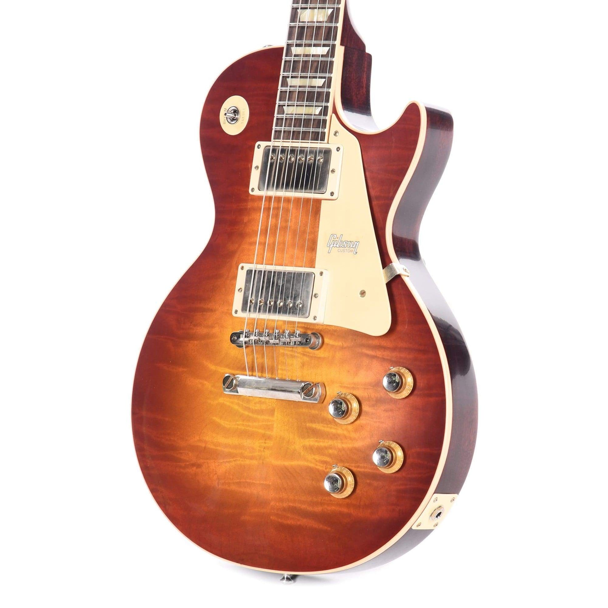 Gibson Custom 60th Anniversary 1960 Les Paul Standard V3 Wide Tomato Burst VOS 2020 Electric Guitars / Solid Body