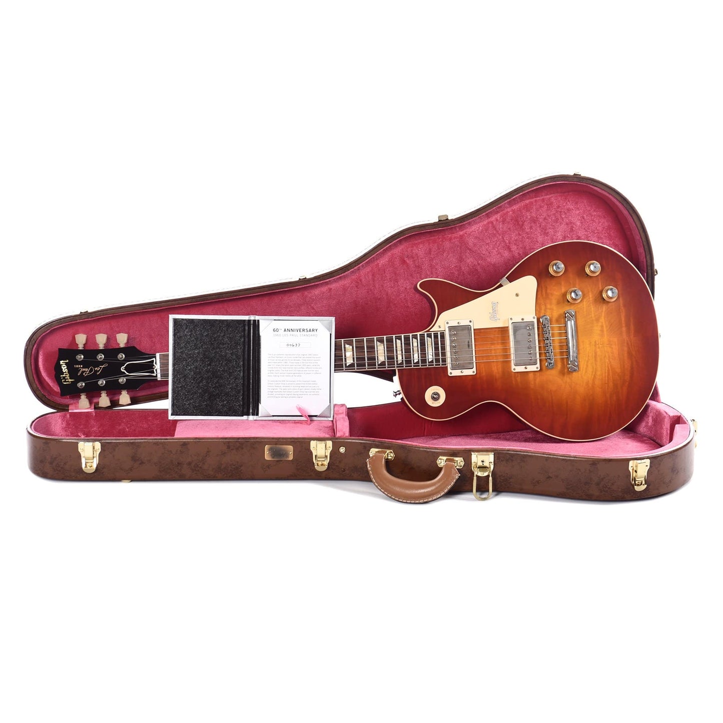 Gibson Custom 60th Anniversary 1960 Les Paul Standard V3 Wide Tomato Burst VOS 2020 Electric Guitars / Solid Body