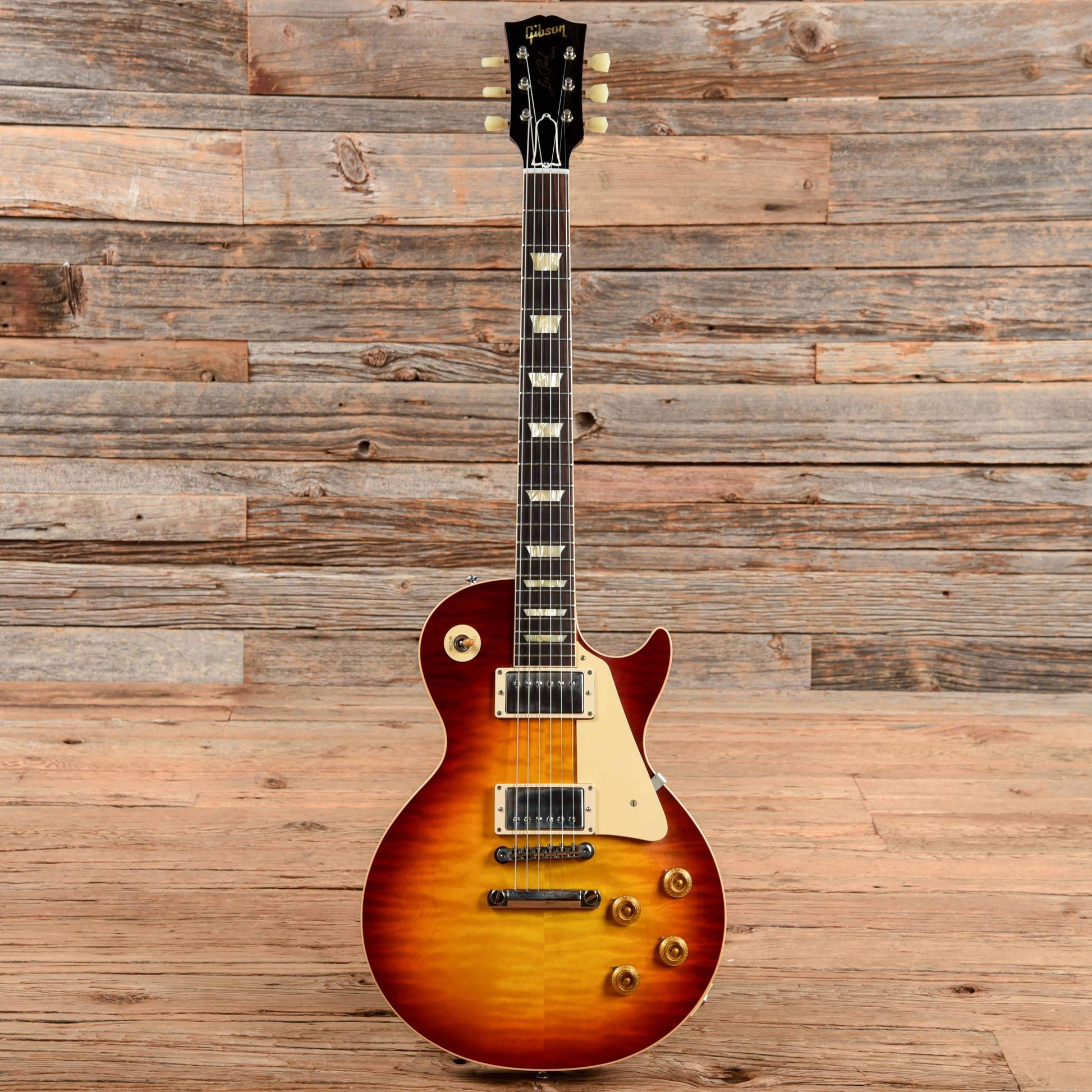 Gibson Custom 60th Anniversary 1960 LP Standard V1 Deep Cherry Sunburst VOS 2020 Electric Guitars / Solid Body