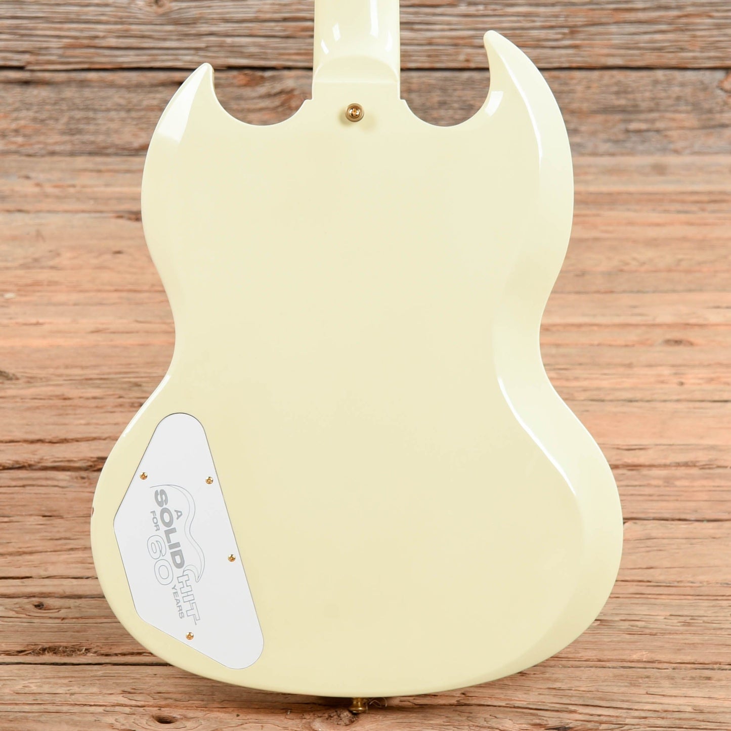 Gibson Custom 60th Anniversary 1961 Les Paul/SG Custom Alpine White 2021 Electric Guitars / Solid Body