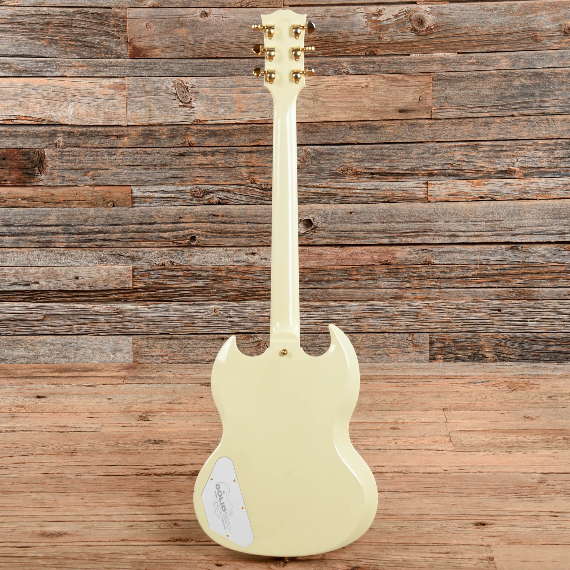 Gibson Custom 60th Anniversary 1961 Les Paul/SG Custom Alpine White 2021 Electric Guitars / Solid Body