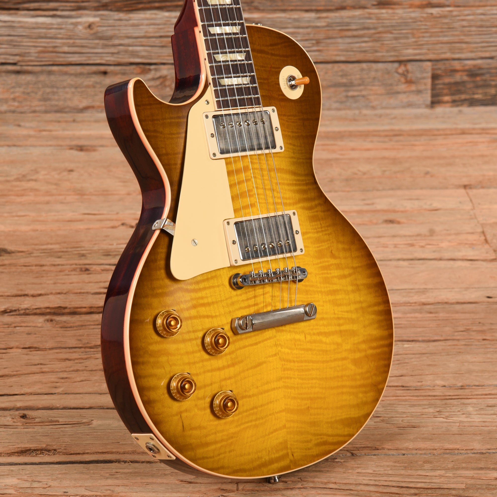 Gibson Custom 60th Anniversary 59 Les Paul Standard Lemon Burst 2020 LEFTY Electric Guitars / Solid Body